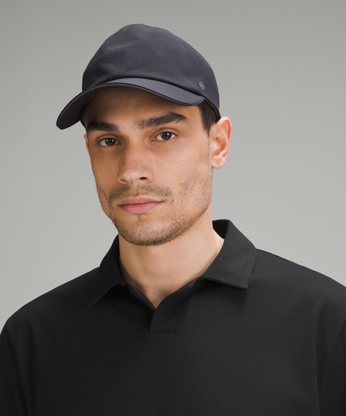 Lululemon Textured Mesh Short-Sleeve Polo Shirt