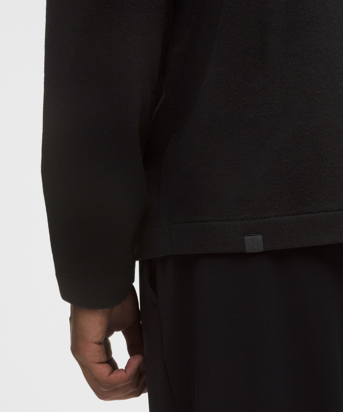Lululemon New Venture Long-Sleeve Knit Polo Shirt