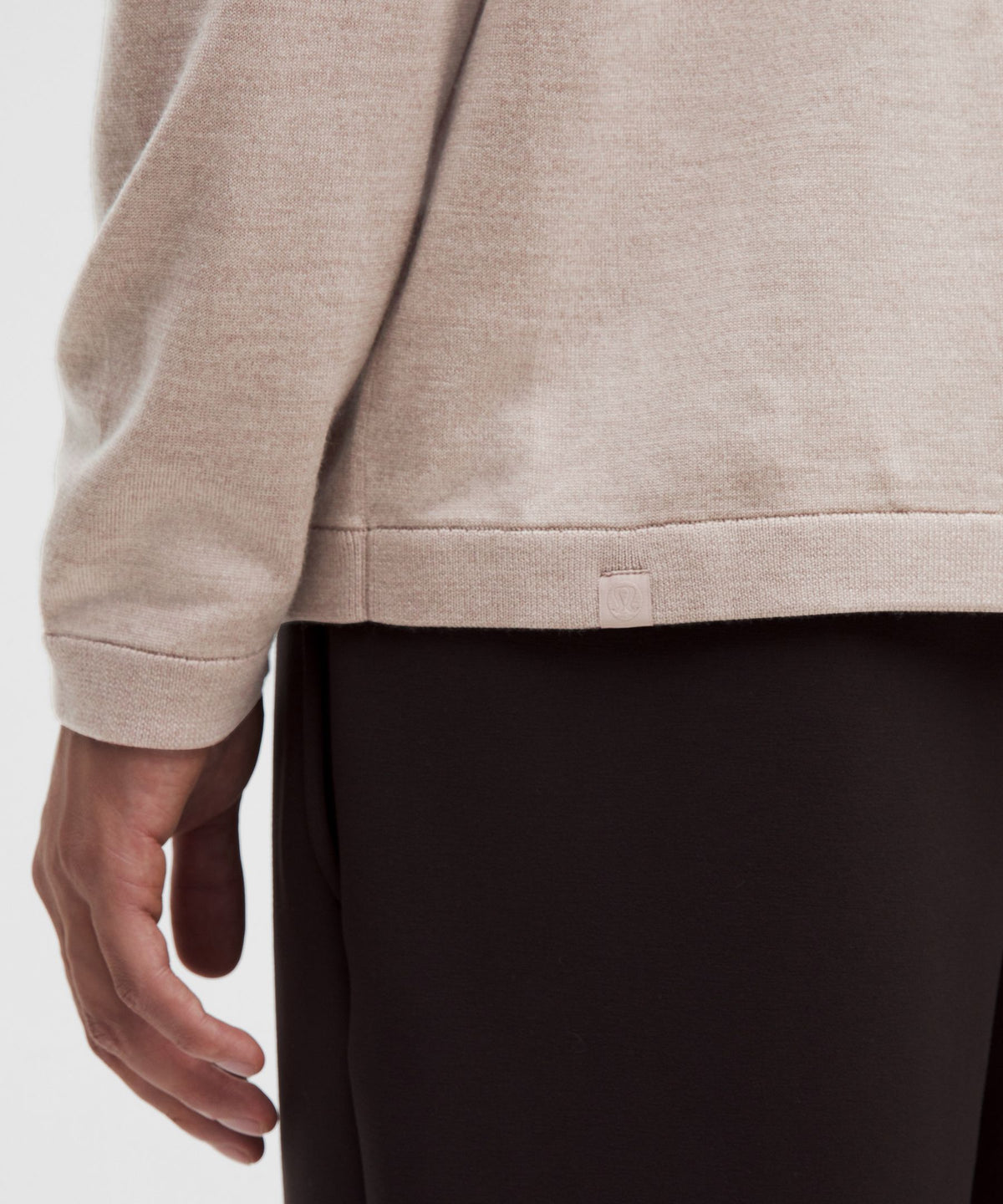 Lululemon New Venture Long-Sleeve Knit Polo Shirt