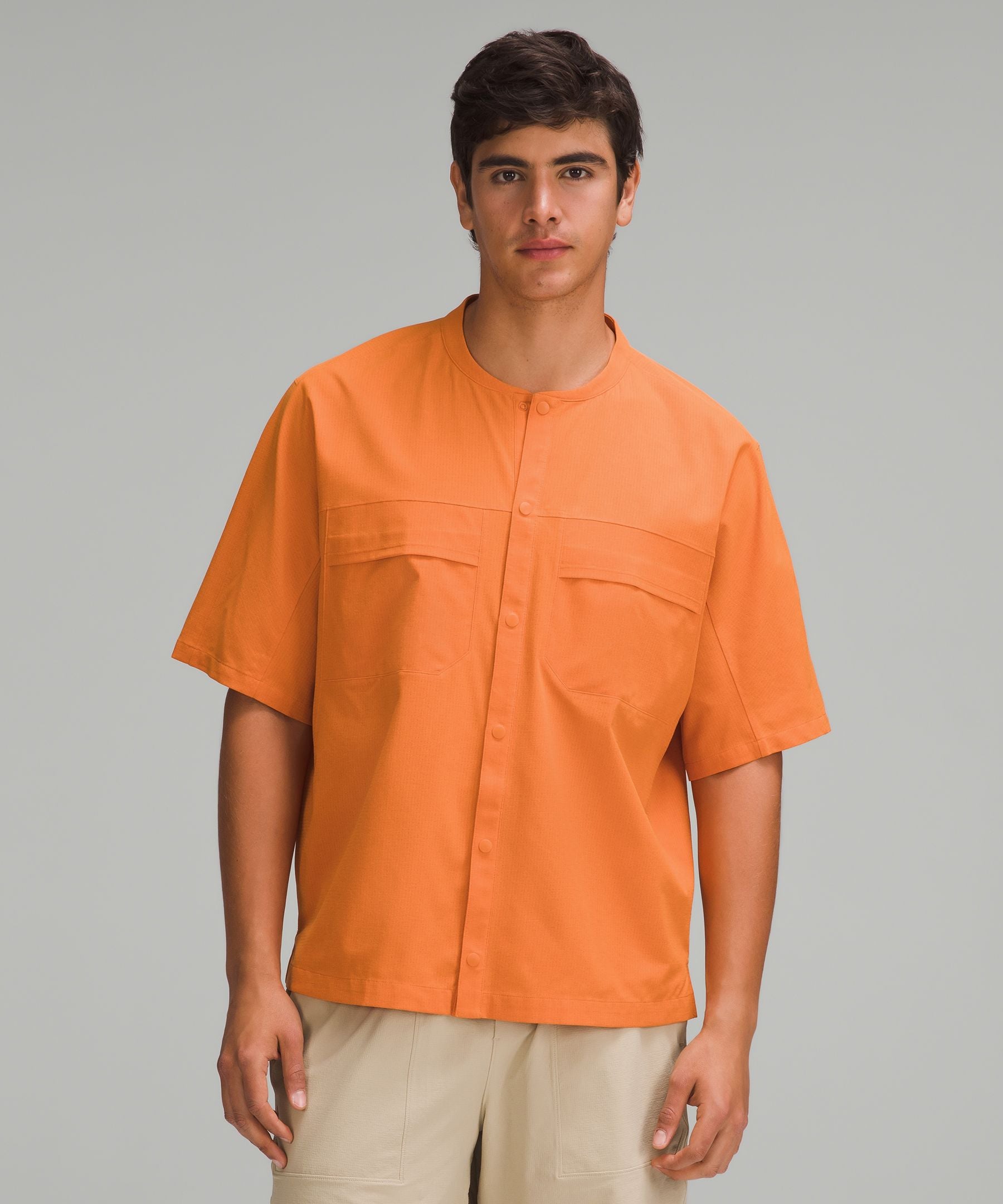 Lululemon WovenAir Cargo-Pocket Short-Sleeve Shirt