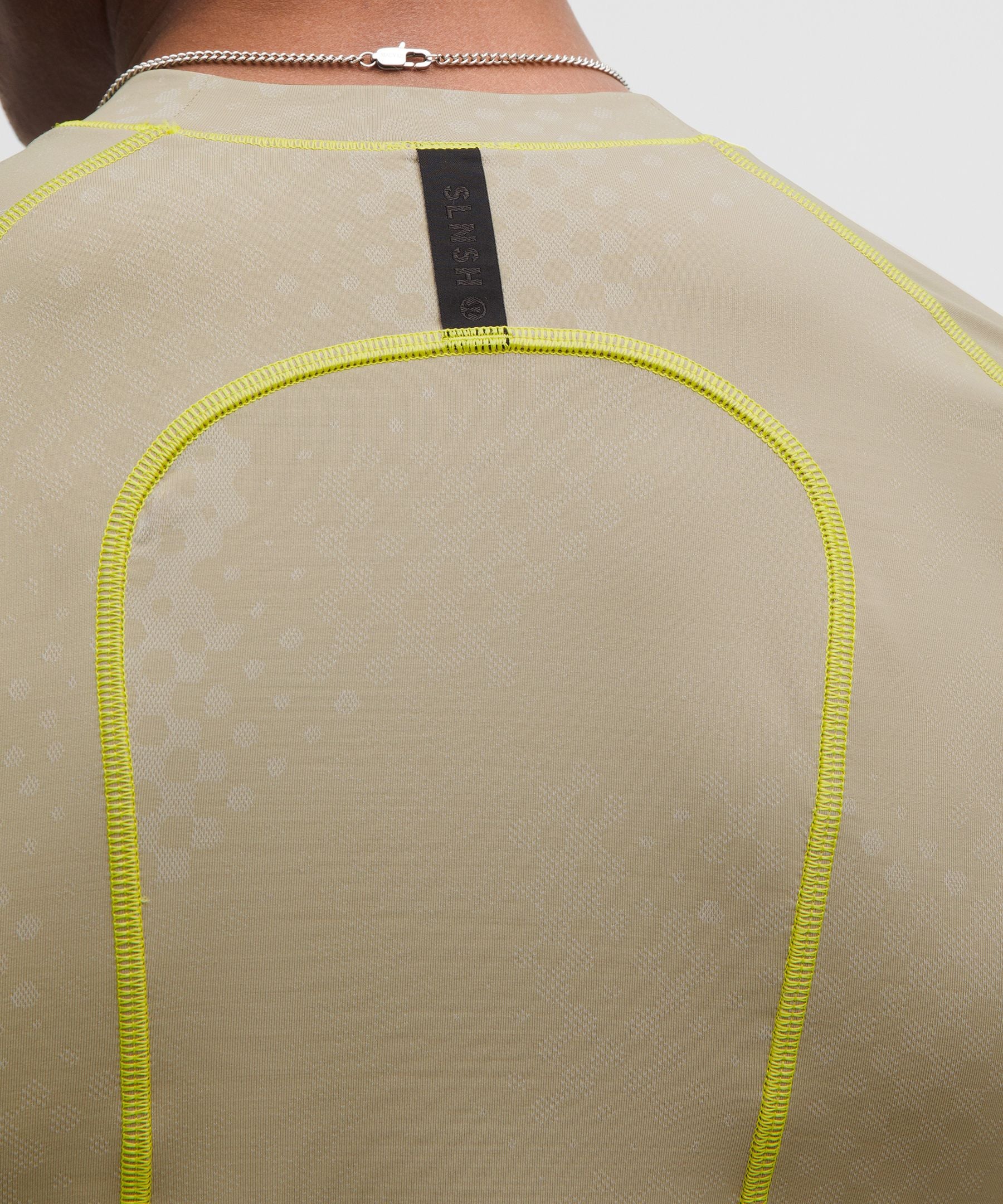 Lululemon Men's Jacquard Tight-Fit Long-Sleeve Shirt *SLNSH Collection