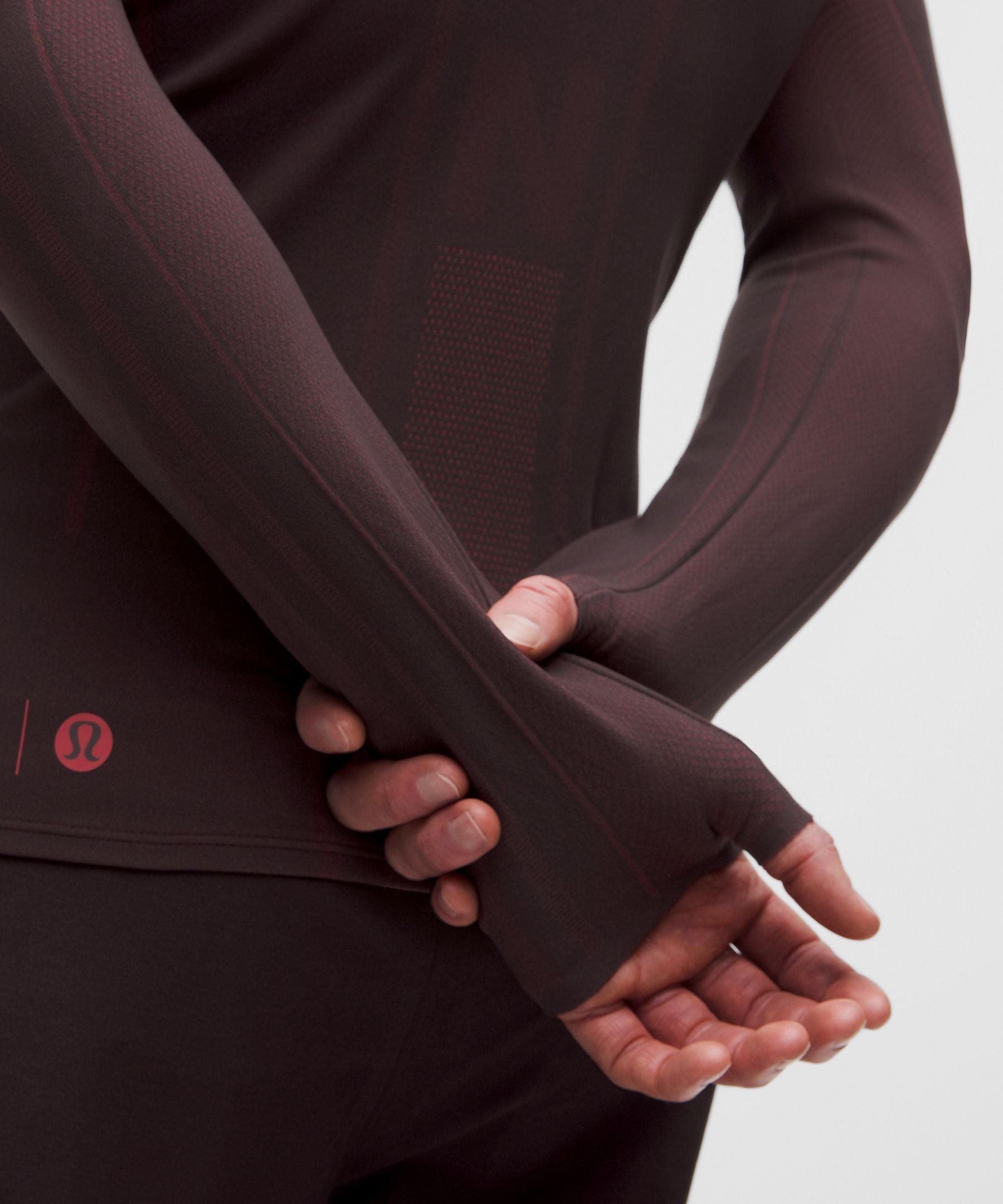 Lululemon Team Canada Men's Seamless Mockneck Base Layer *COC Logo
