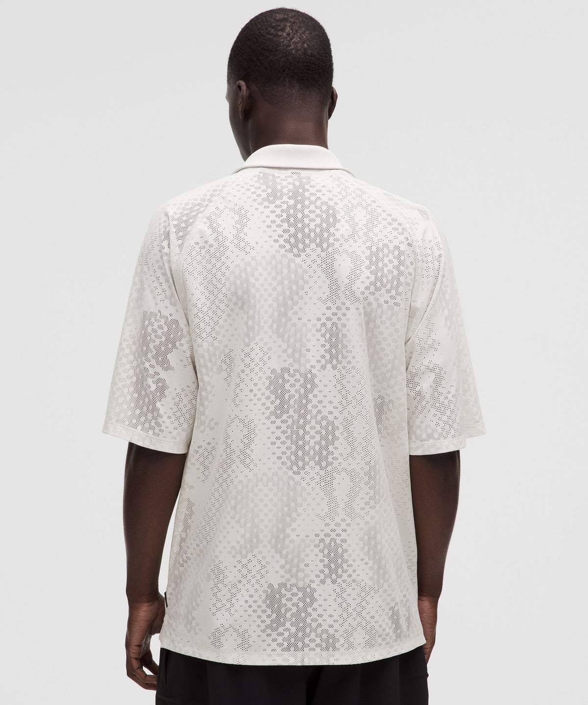 Lululemon Men's Jacquard-Mesh Short-Sleeve Shirt *SLNSH Collection
