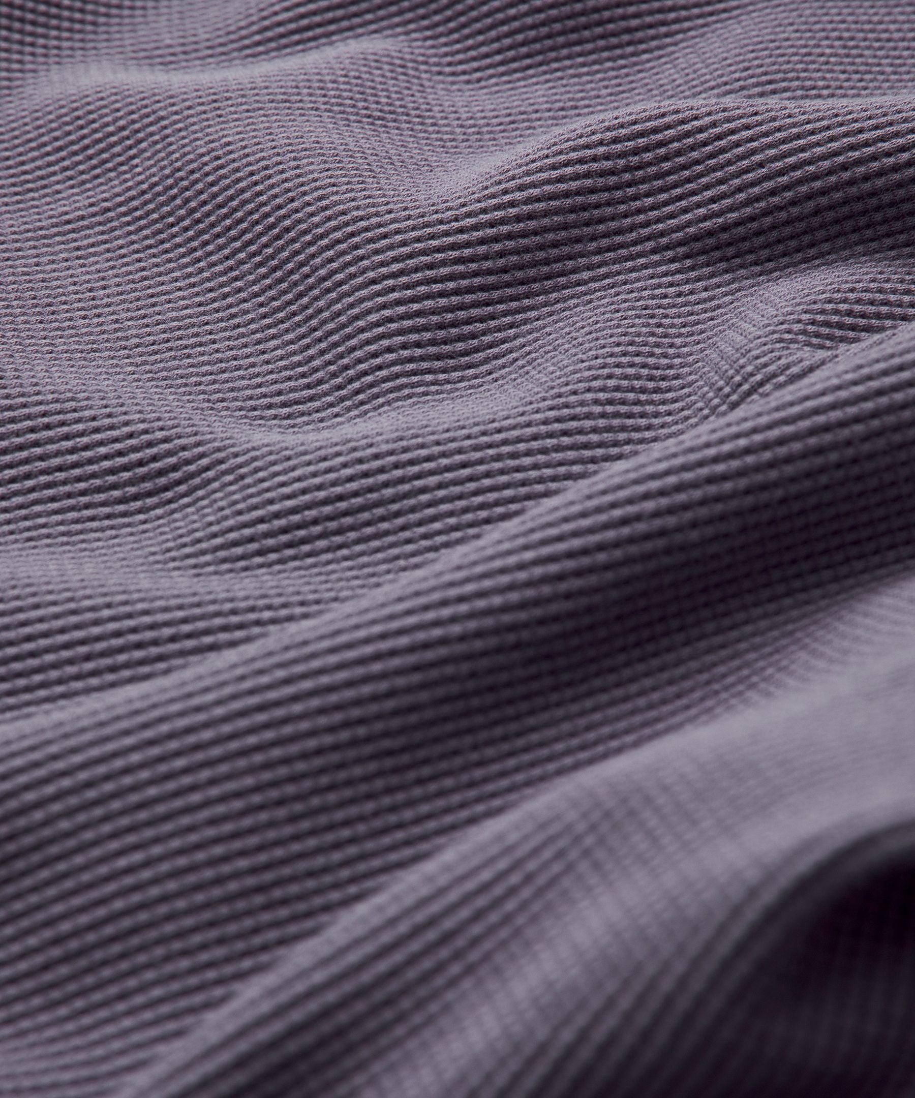 Lululemon Cotton-Blend Waffle Knit Long-Sleeve Shirt