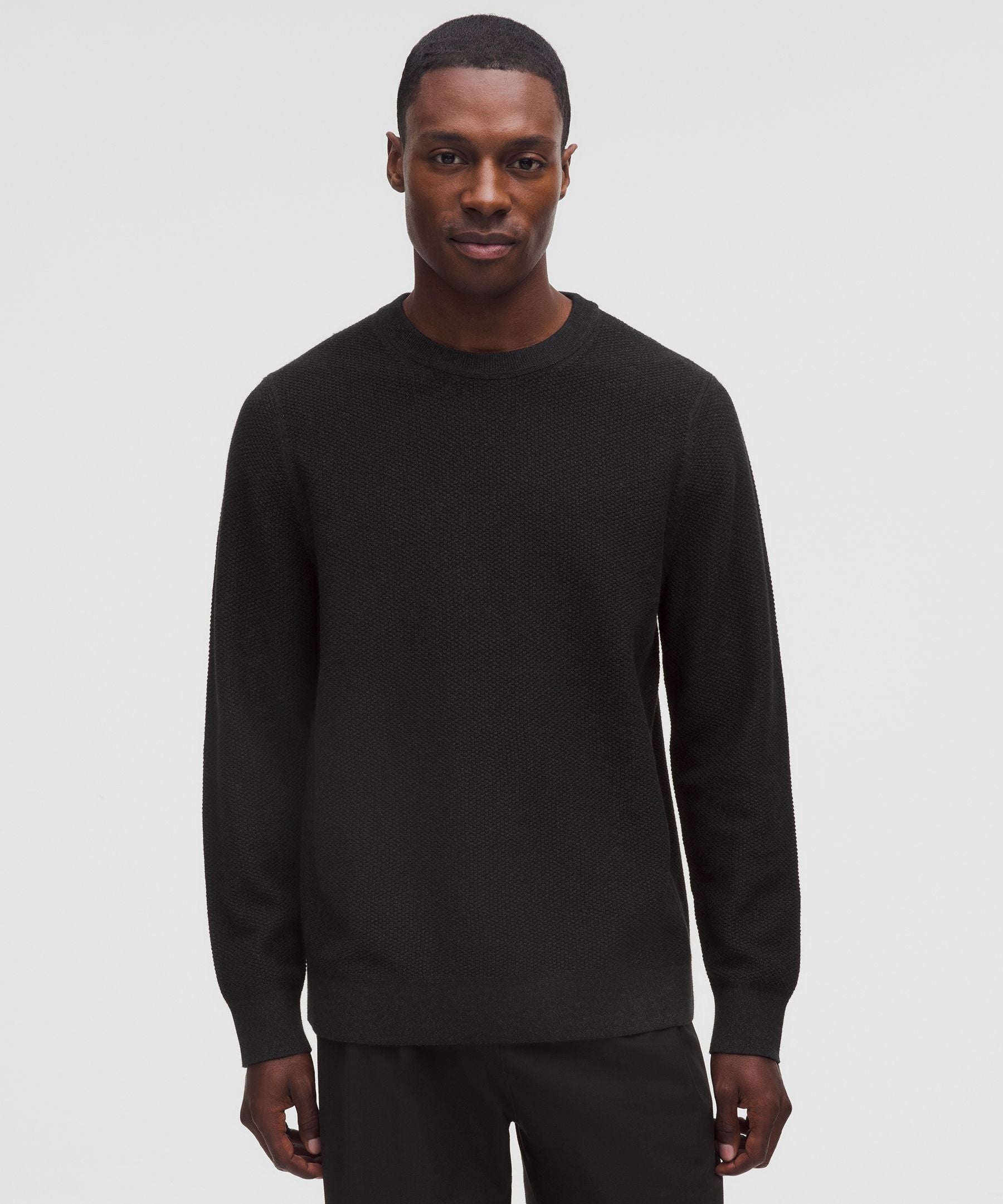 Lululemon Textured Knit Crewneck Sweater