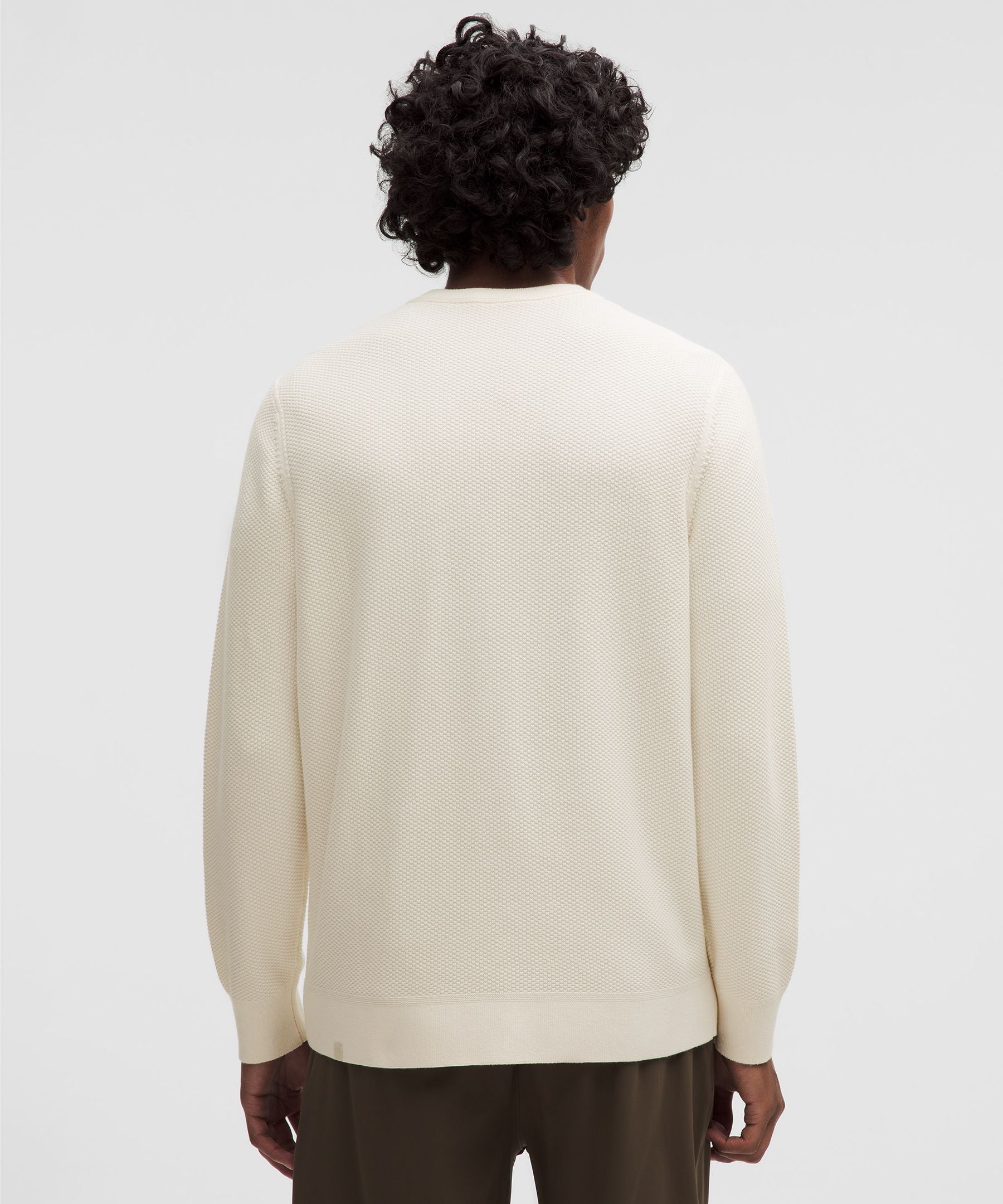 Lululemon Textured Knit Crewneck Sweater