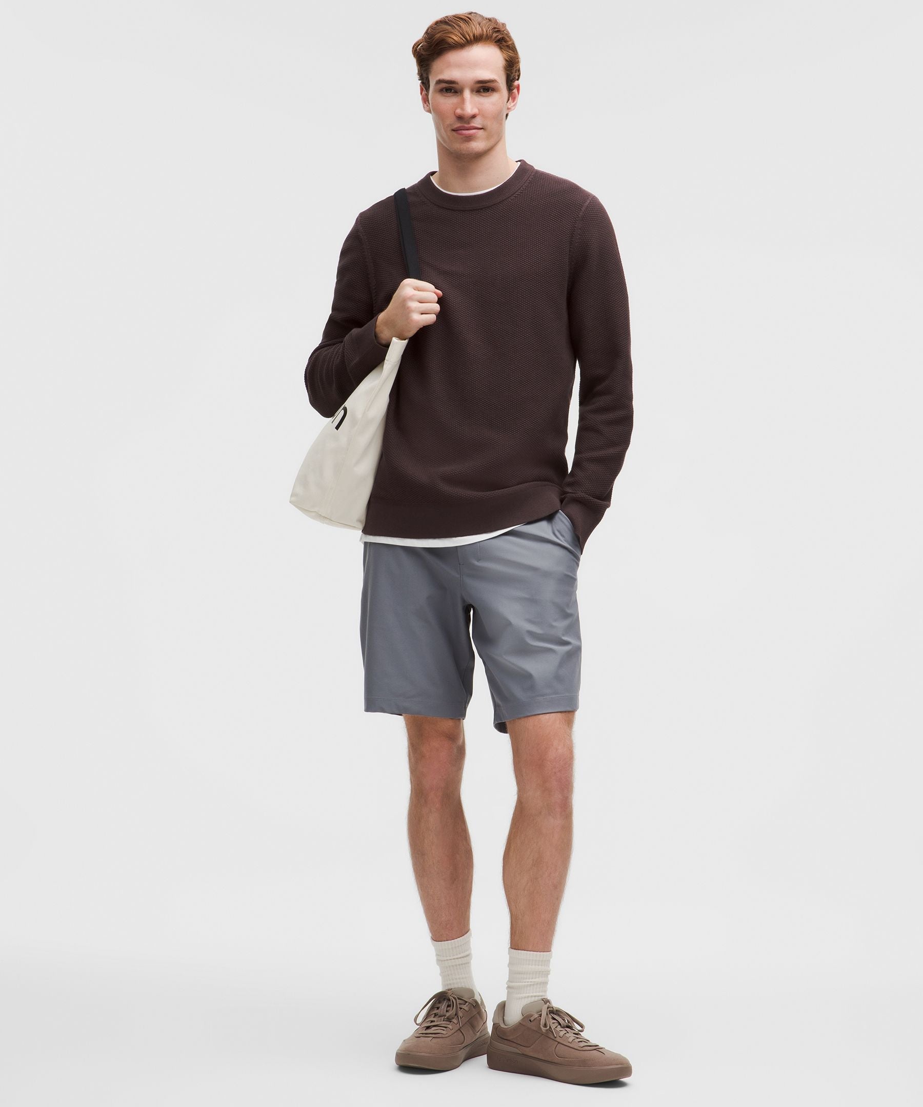 Lululemon Textured Knit Crewneck Sweater
