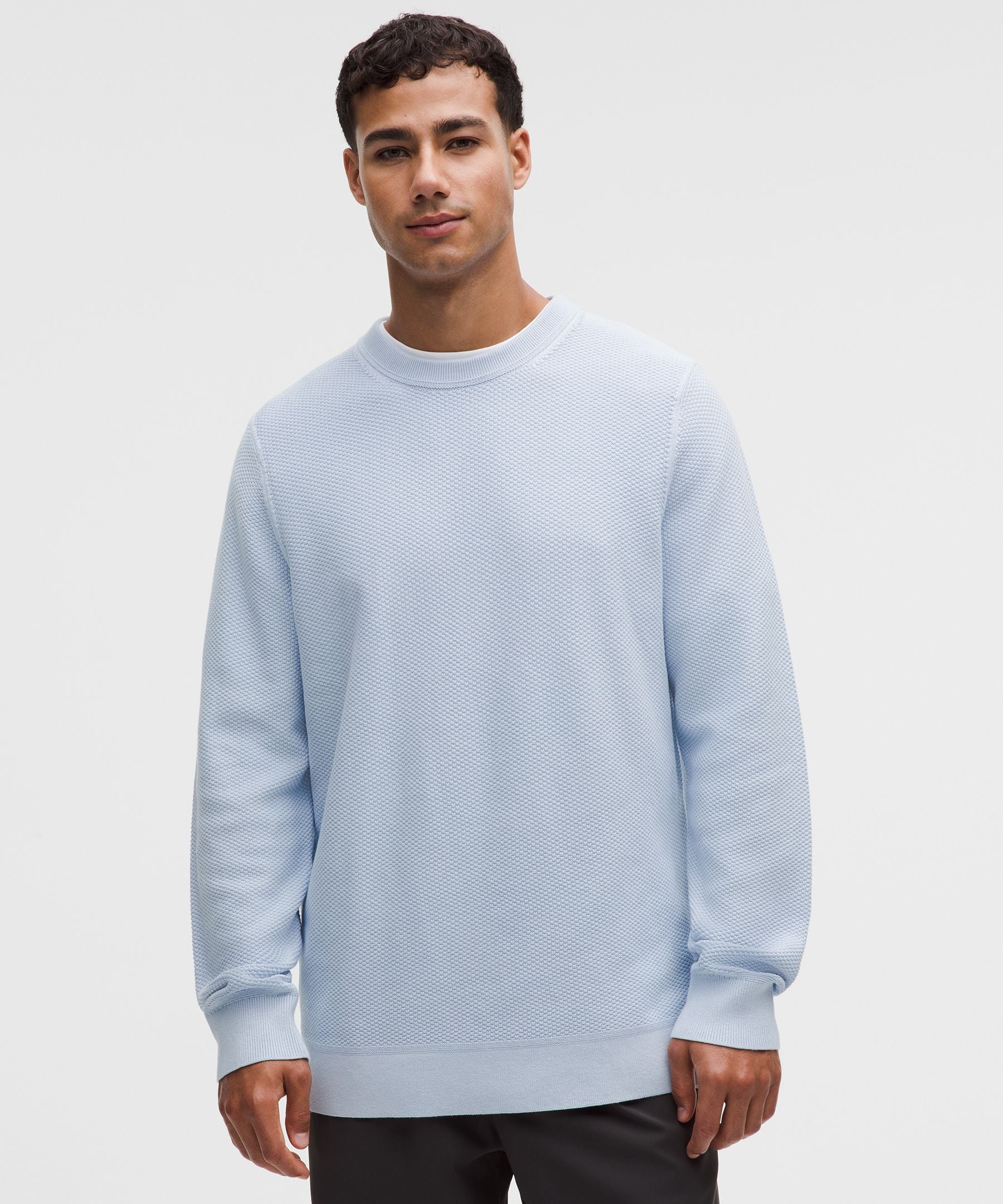Lululemon Textured Knit Crewneck Sweater