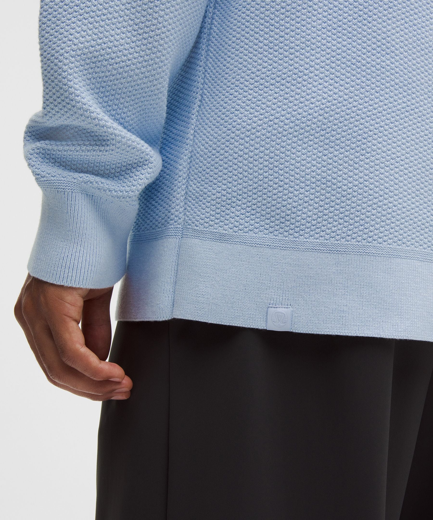 Lululemon Textured Knit Crewneck Sweater