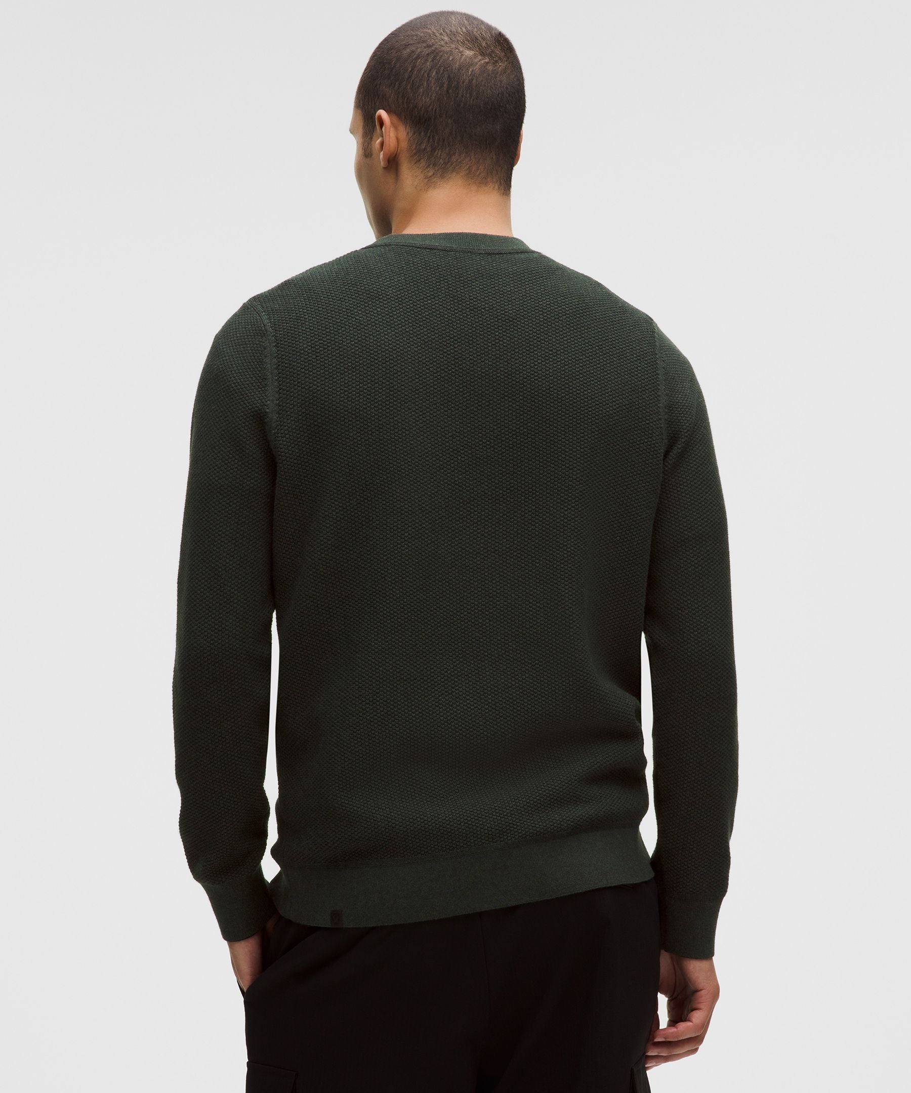 Lululemon Textured Knit Crewneck Sweater