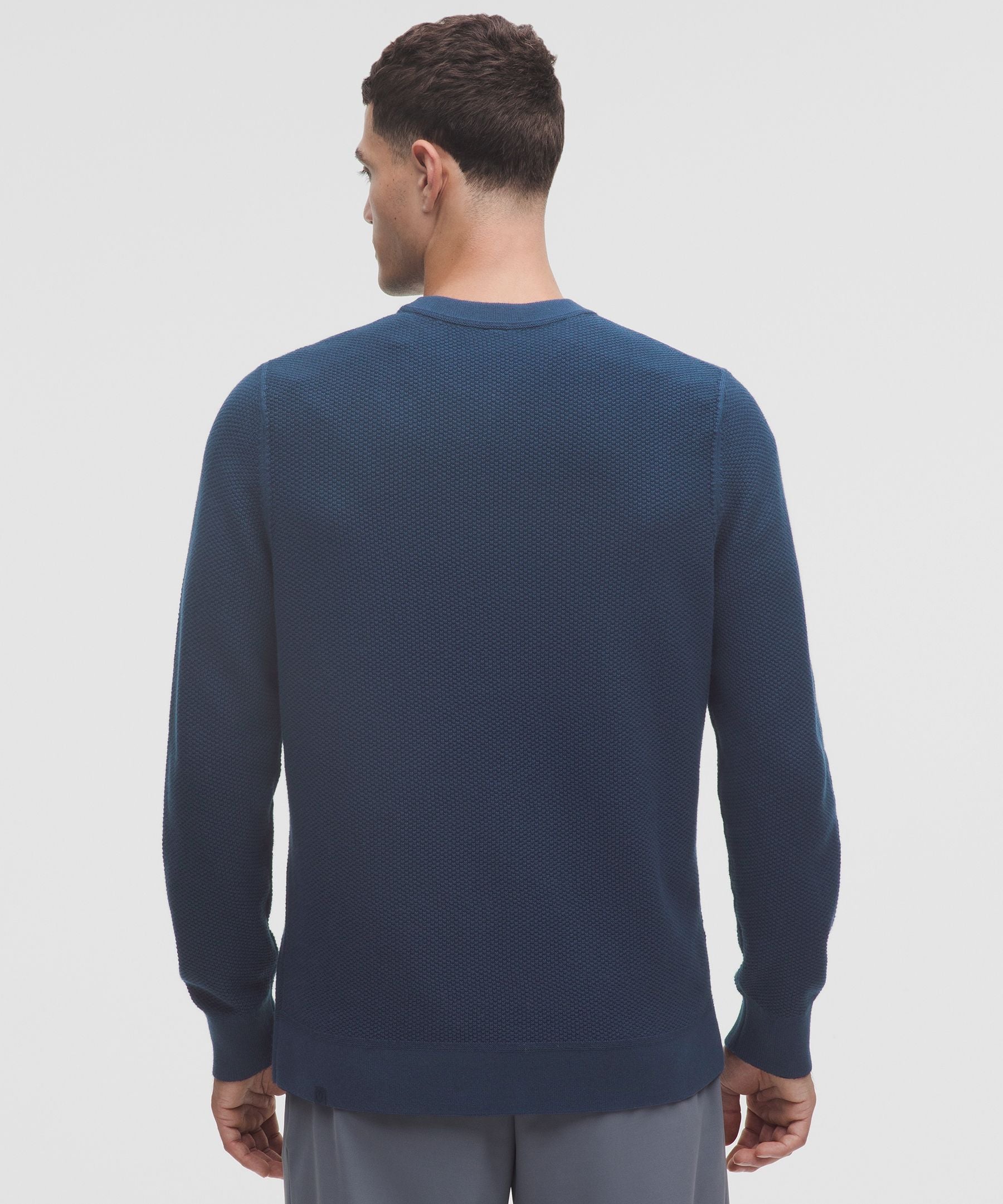Lululemon Textured Knit Crewneck Sweater