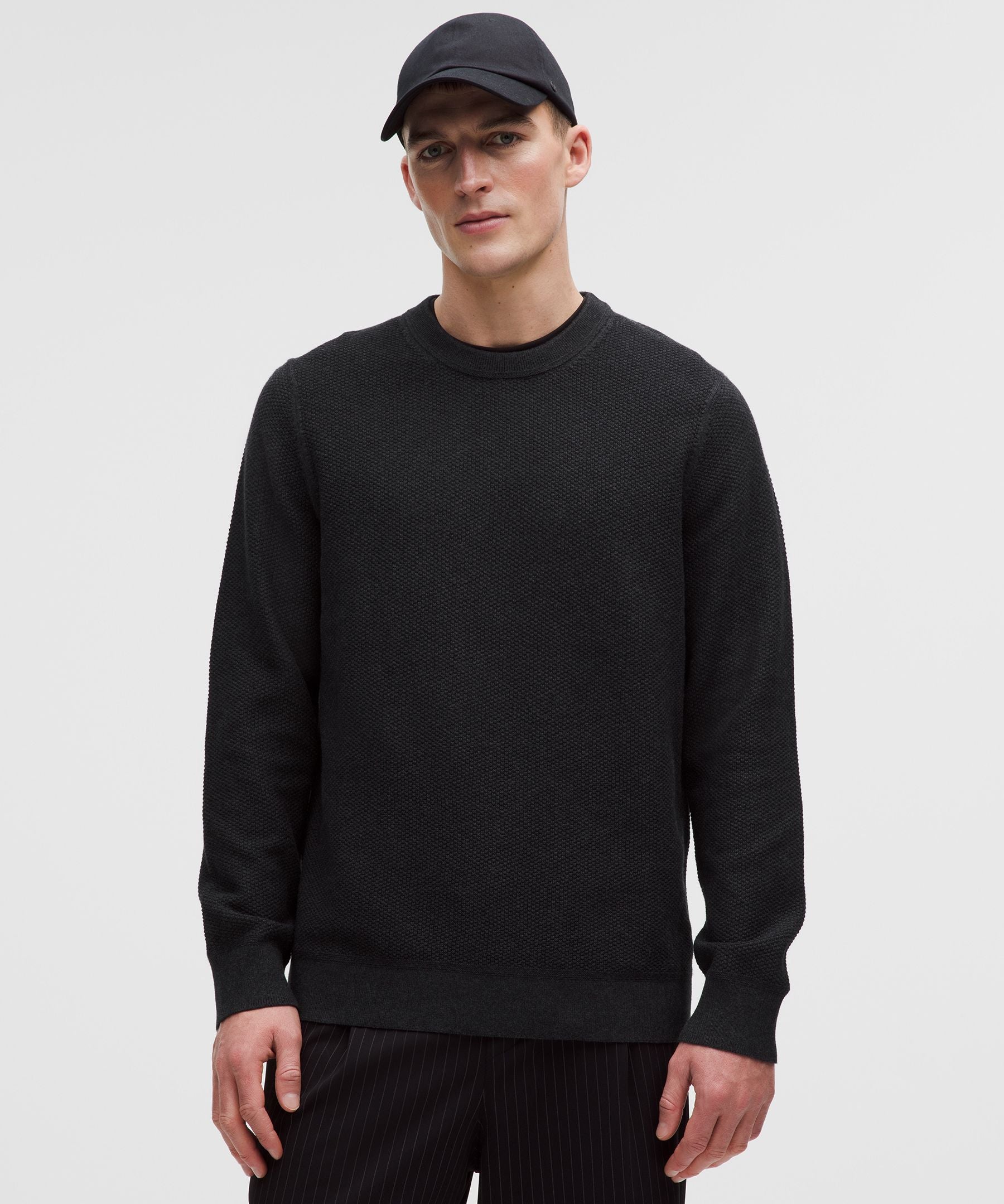 Lululemon Textured Knit Crewneck Sweater