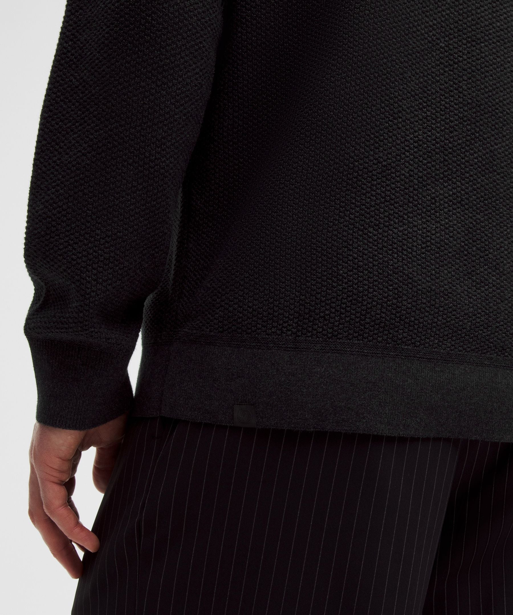 Lululemon Textured Knit Crewneck Sweater