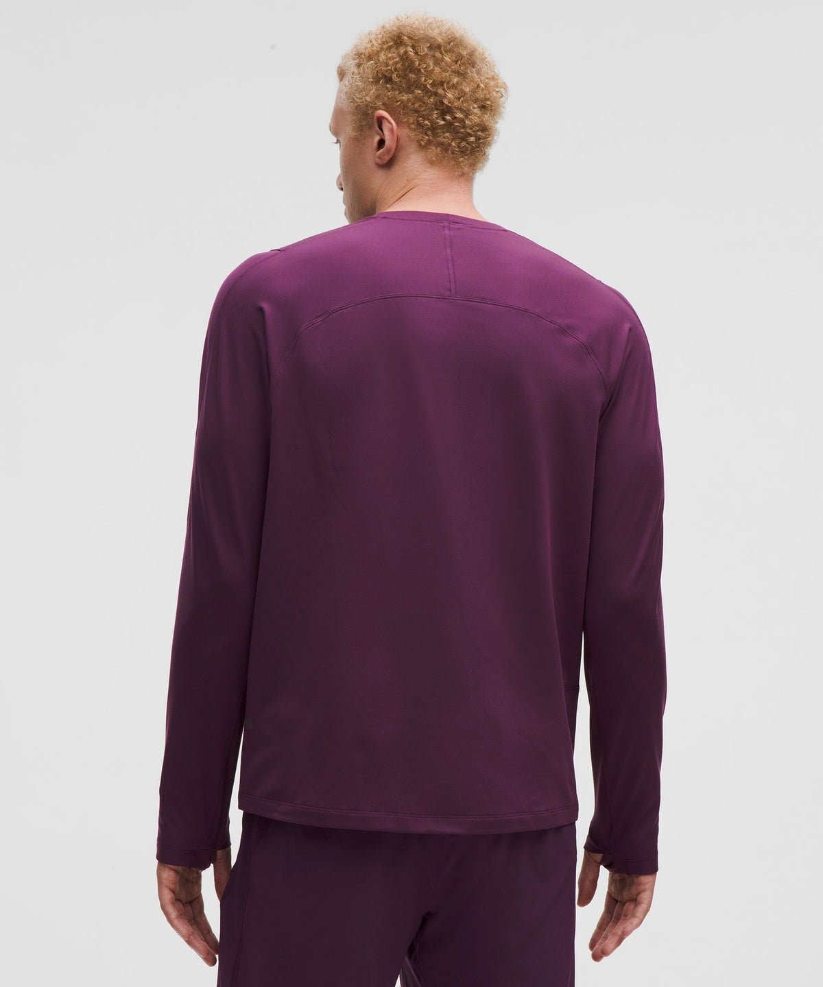 Lululemon Rulu Fleece Crewneck Long-Sleeve Shirt