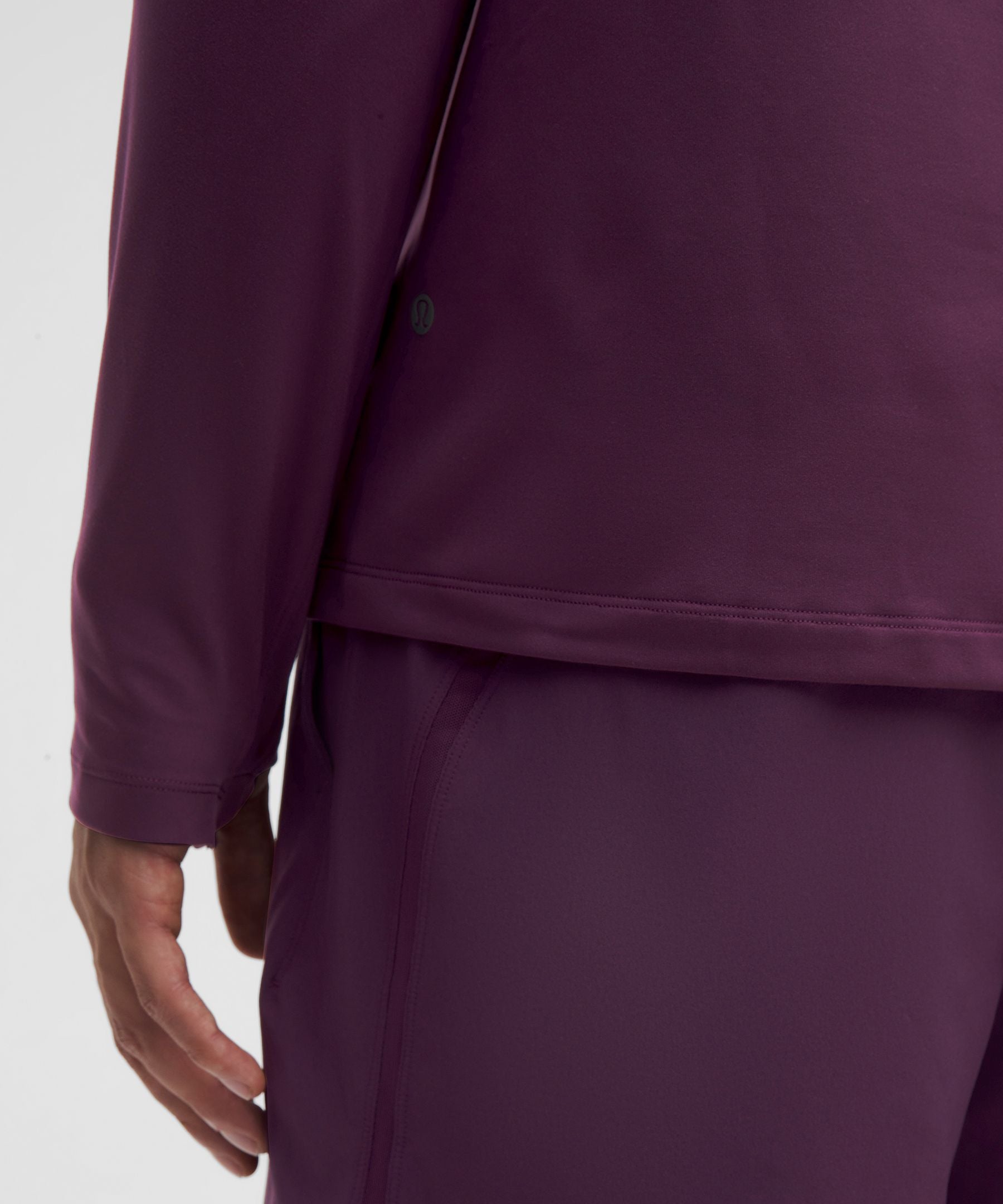 Lululemon Rulu Fleece Crewneck Long-Sleeve Shirt