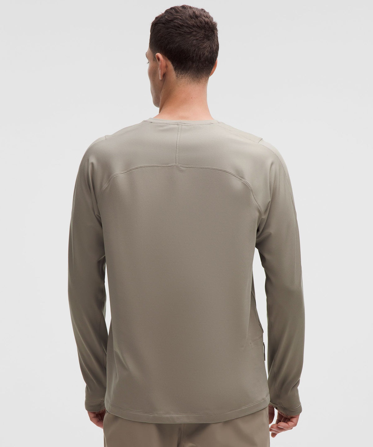Lululemon Rulu Fleece Crewneck Long-Sleeve Shirt