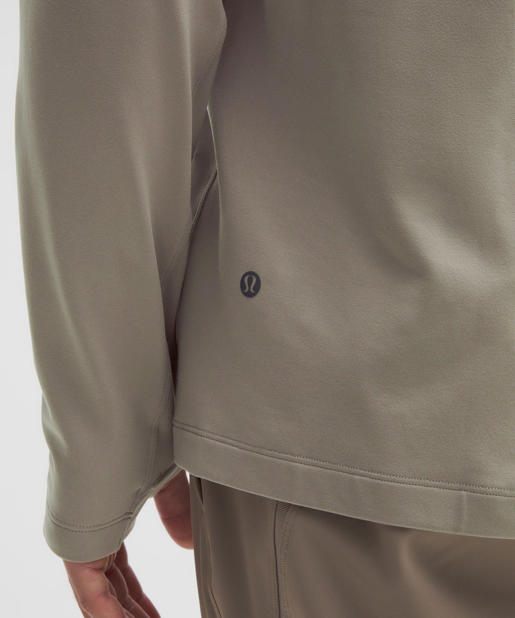 Lululemon Rulu Fleece Crewneck Long-Sleeve Shirt