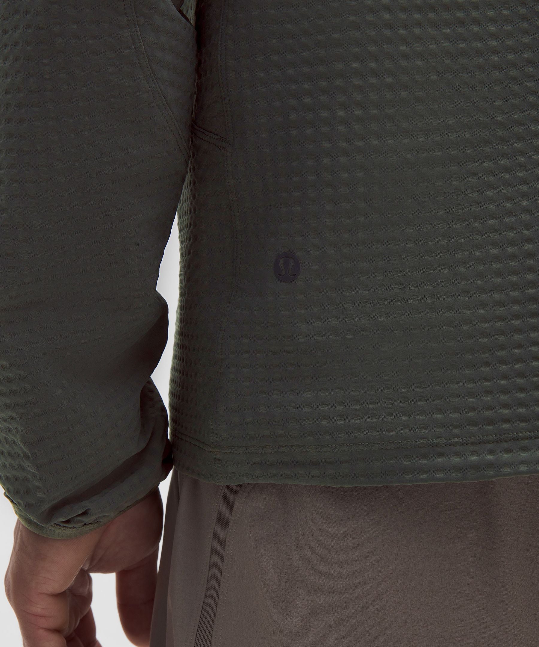 Lululemon Grid Fleece High-Neck Pullover Hoodie