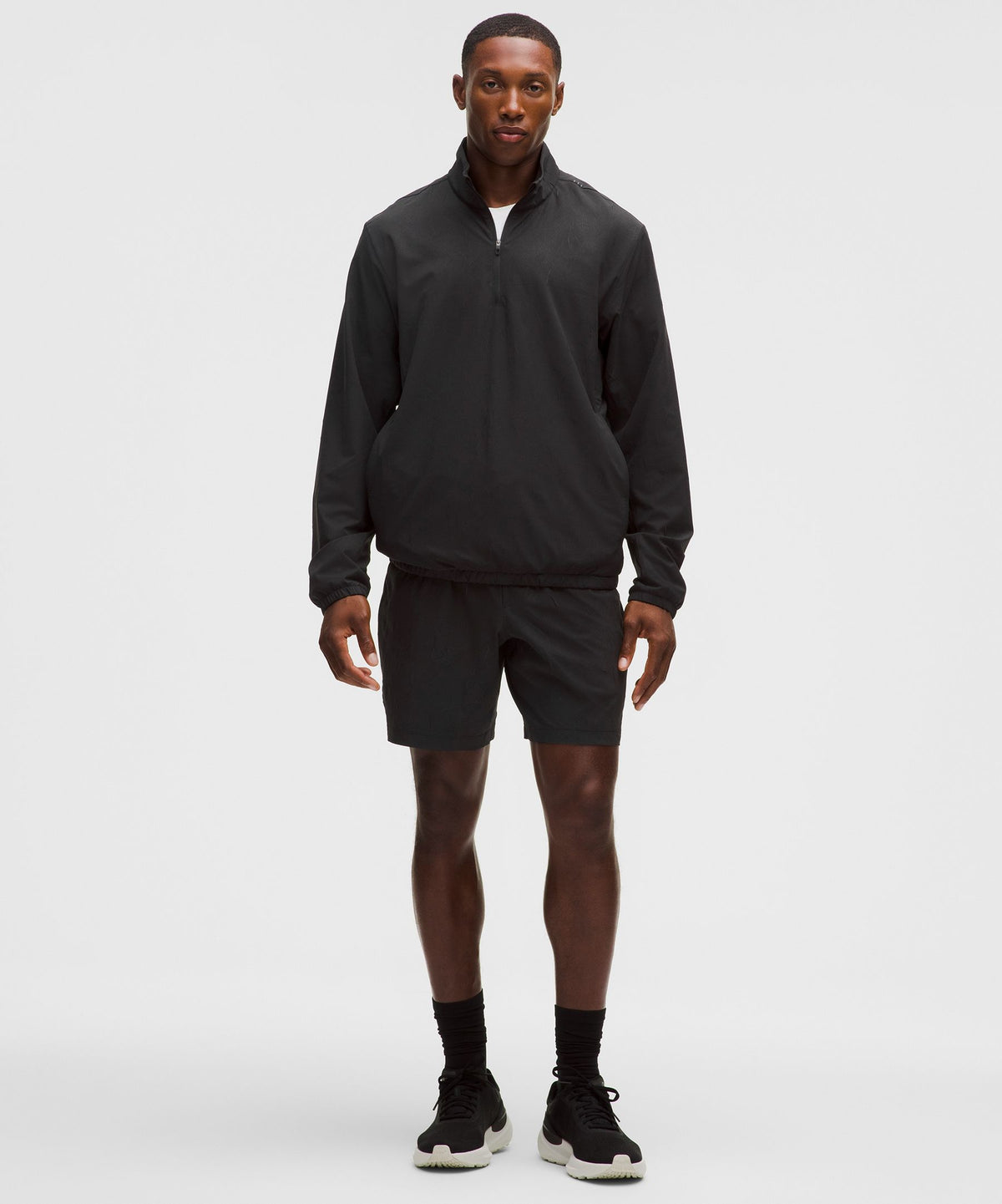 Lululemon Zeroed In Crinkle Texture Half Zip