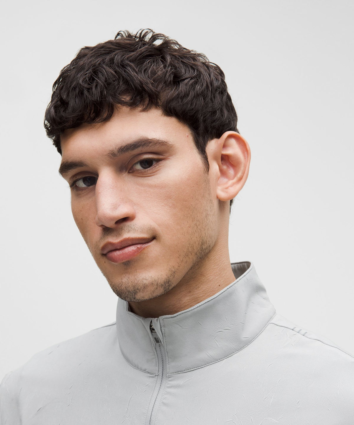 Lululemon Zeroed In Crinkle Texture Half Zip