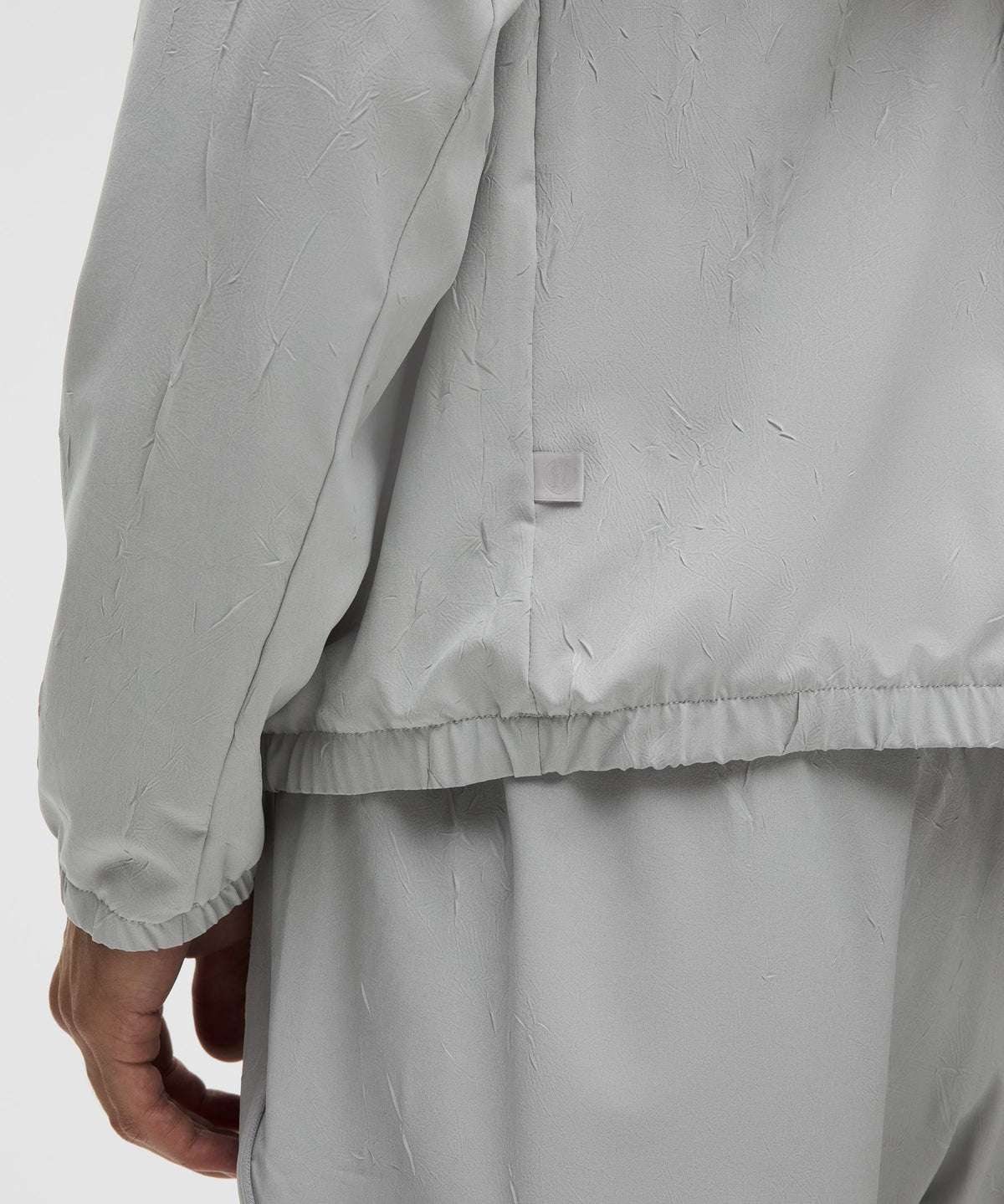 Lululemon Zeroed In Crinkle Texture Half Zip