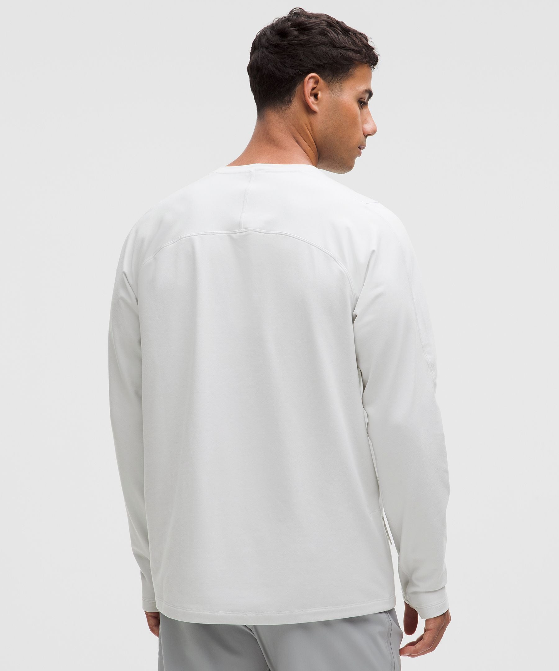 Lululemon Rulu Fleece Crewneck Long-Sleeve Shirt