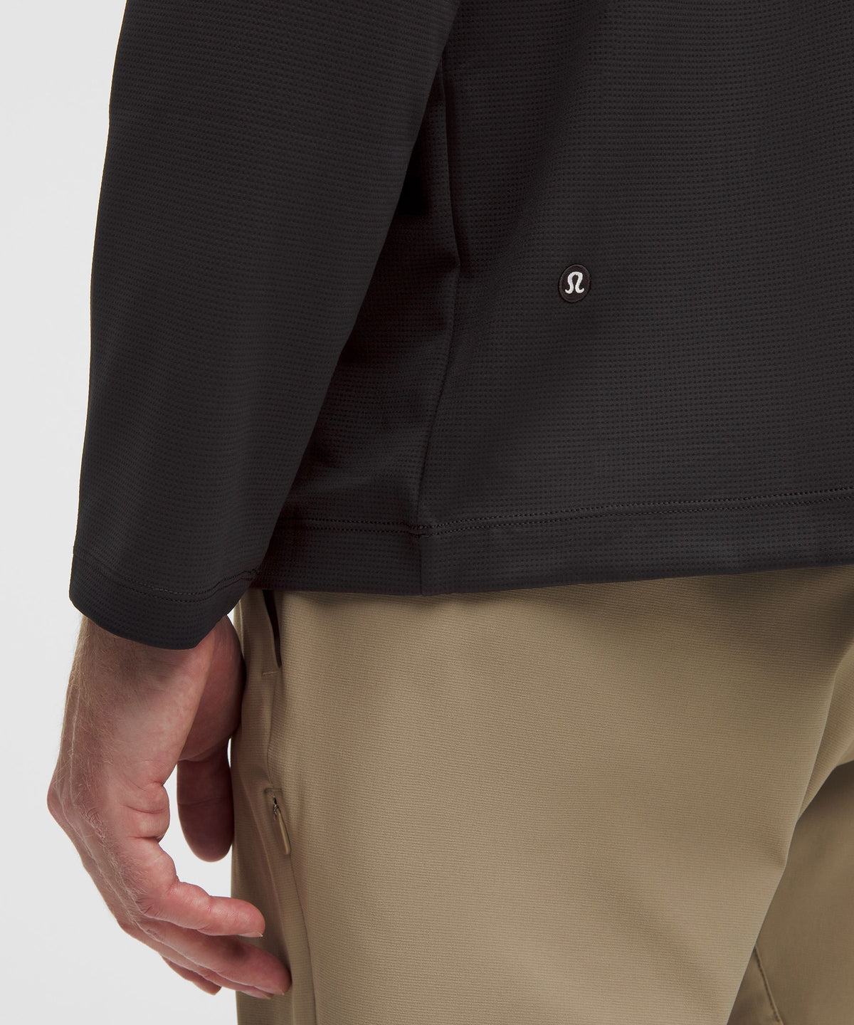 Lululemon Relaxed-Fit Long-Sleeve Golf Polo Shirt