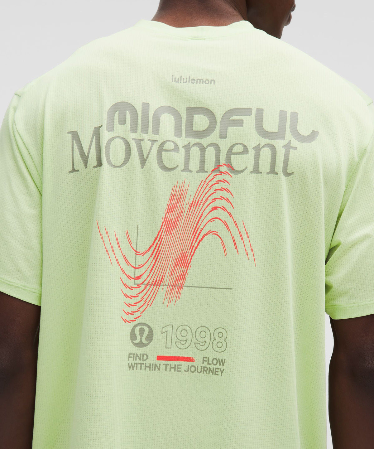 Lululemon Mile Maker Mesh T-Shirt *Graphic