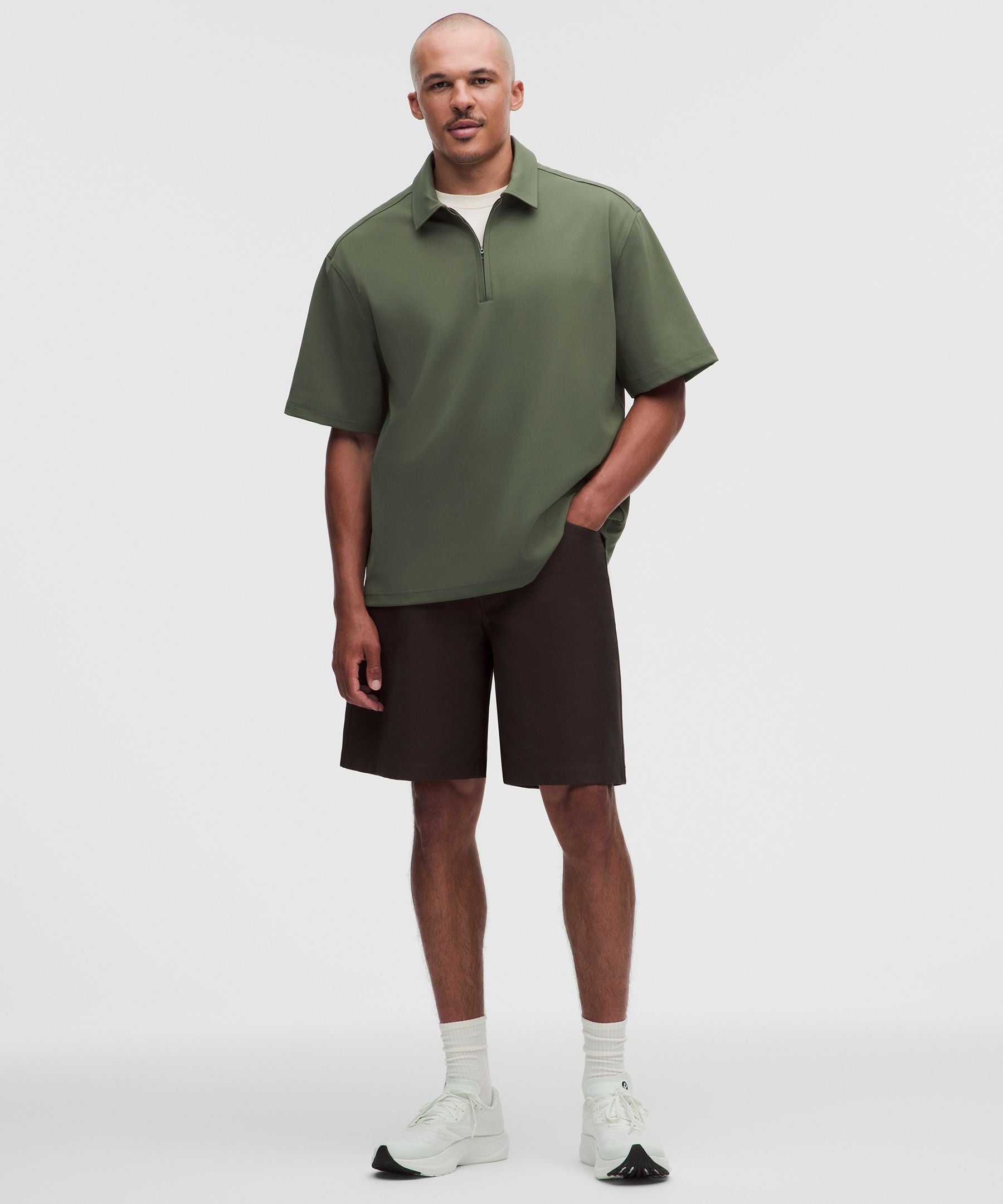 Lululemon Daydrift Oversized Zip-Neck Polo Shirt