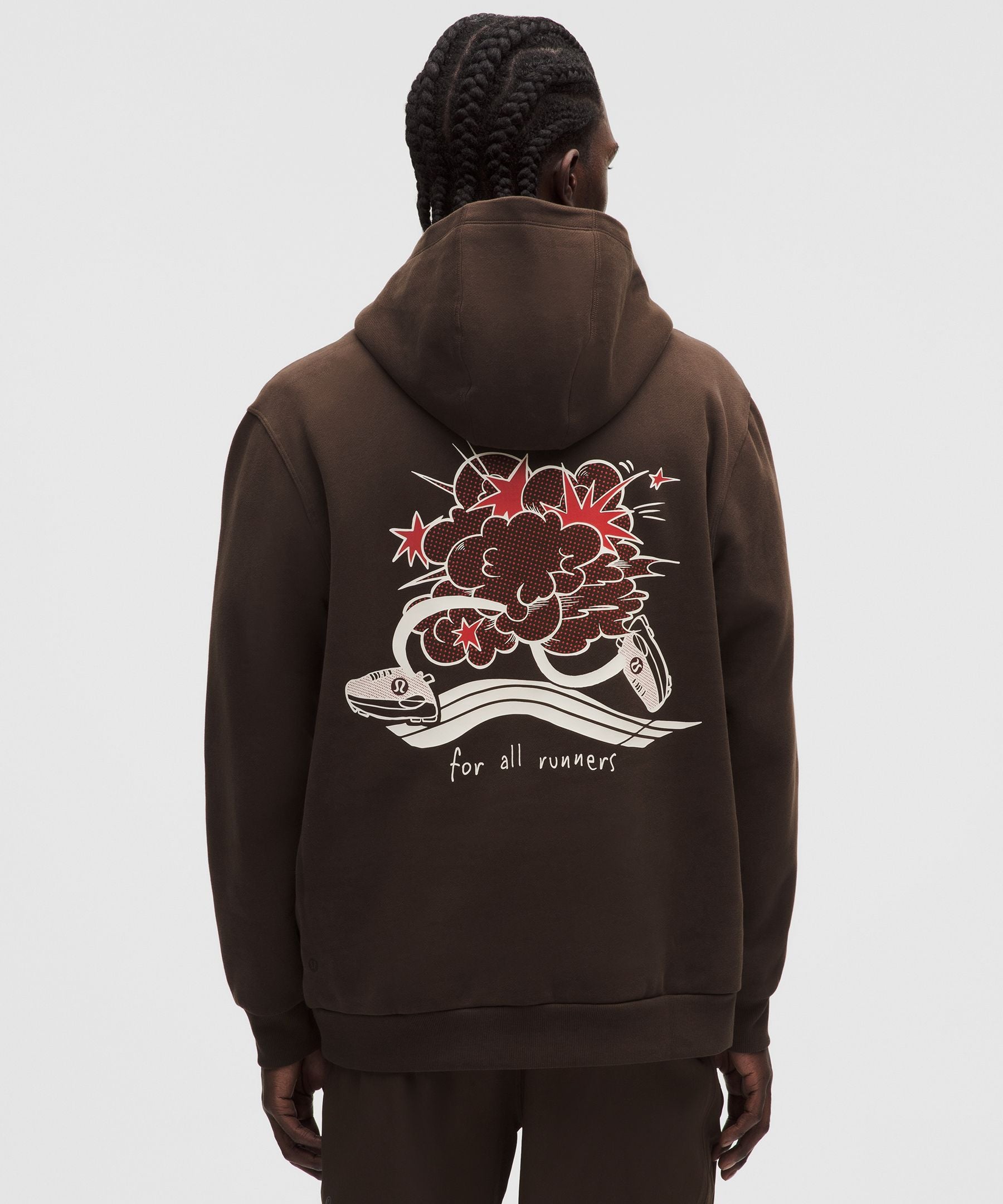 Lululemon Men's Steady State Pullover Hoodie *Run Crew 1998