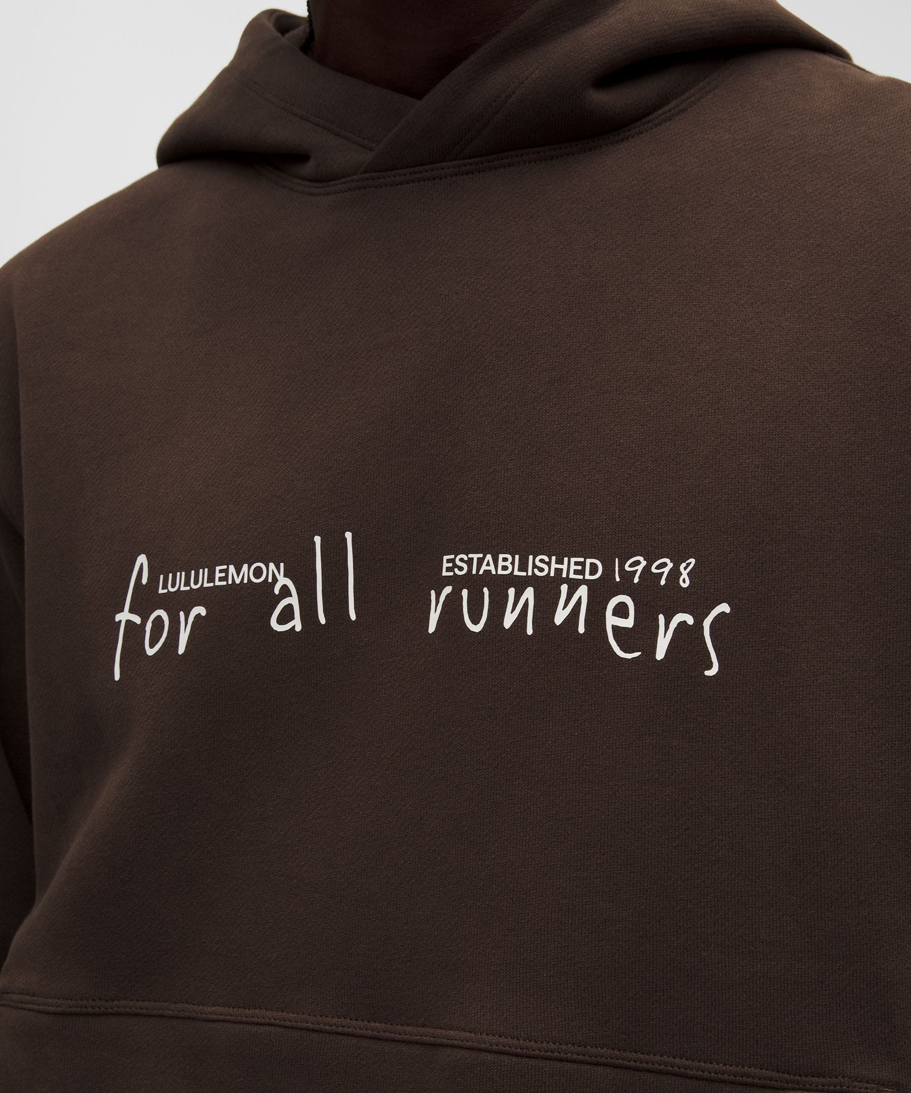 Lululemon Men's Steady State Pullover Hoodie *Run Crew 1998