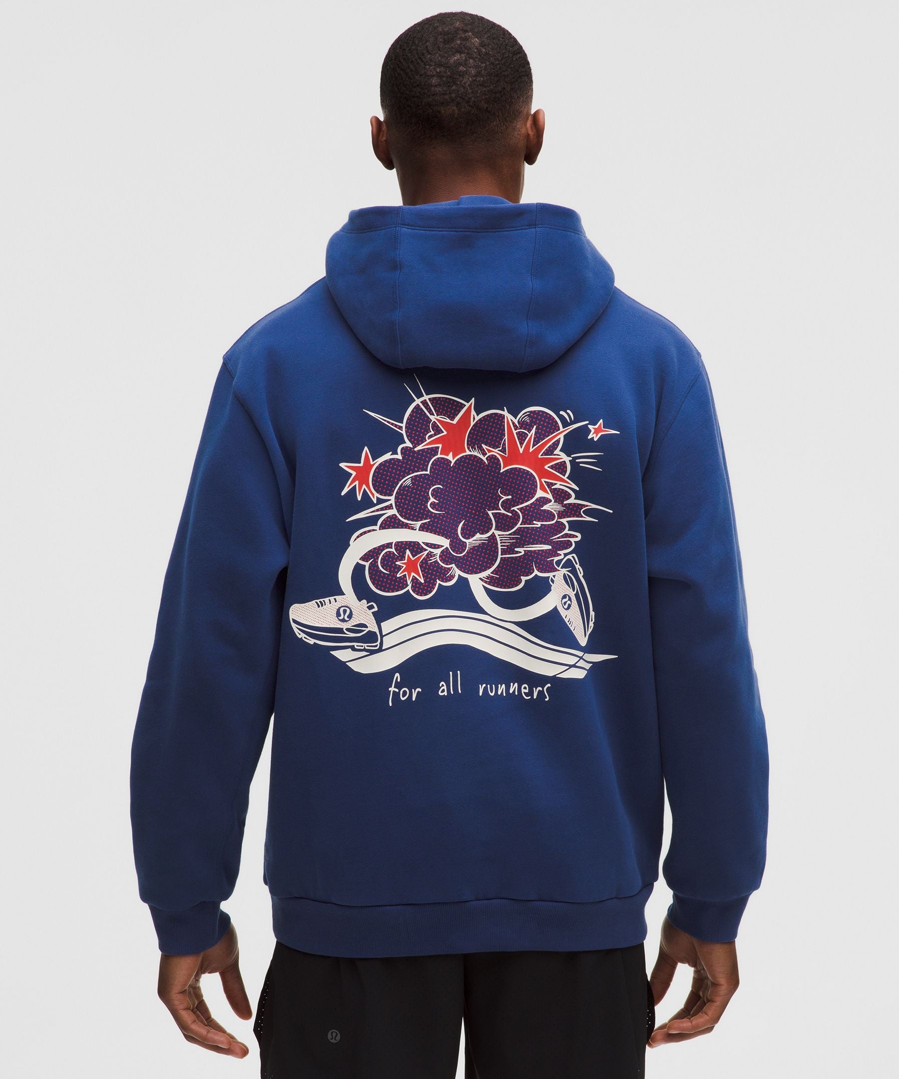Lululemon Men's Steady State Pullover Hoodie *Run Crew 1998