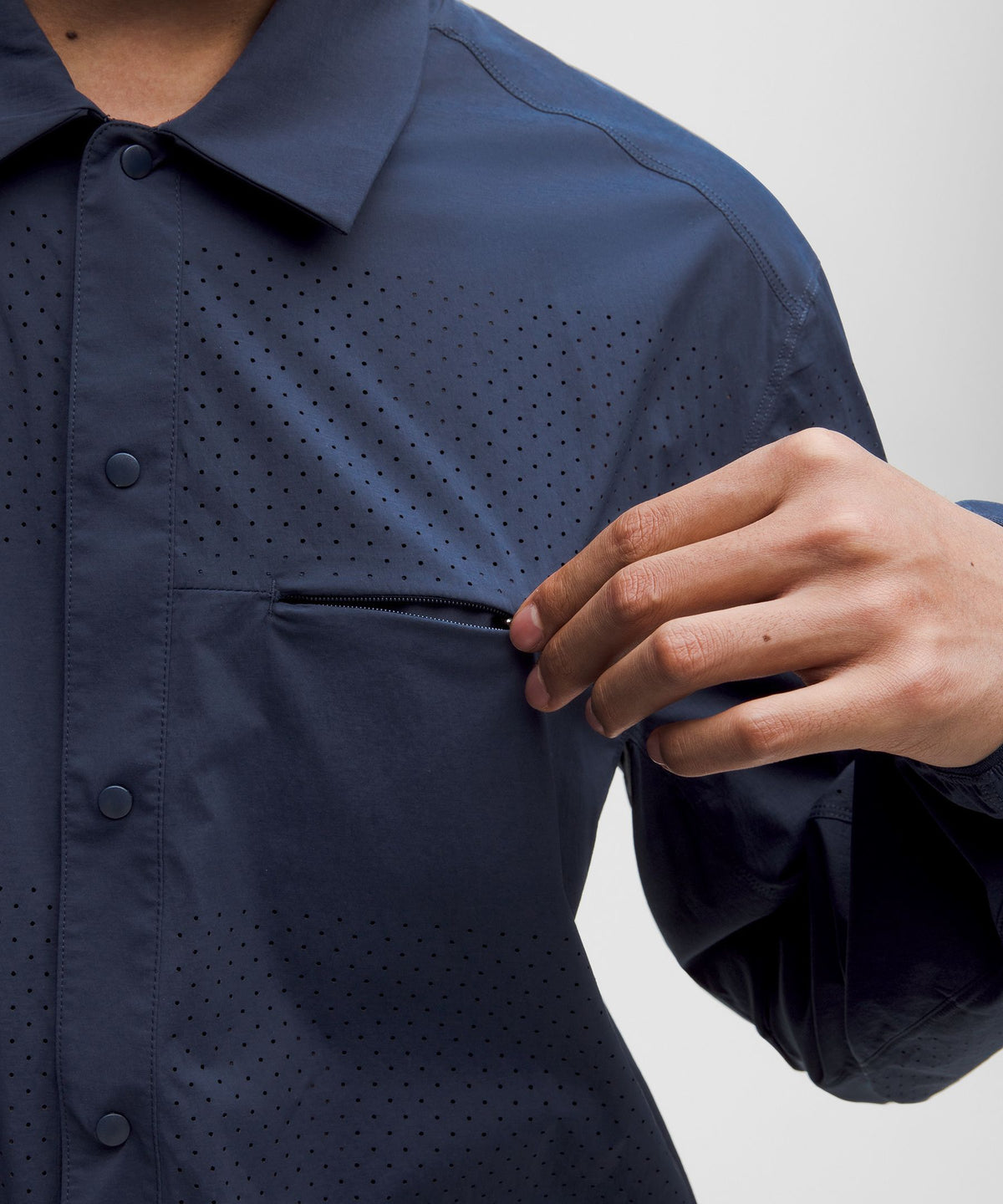 Lululemon Perforated Running Overshirt