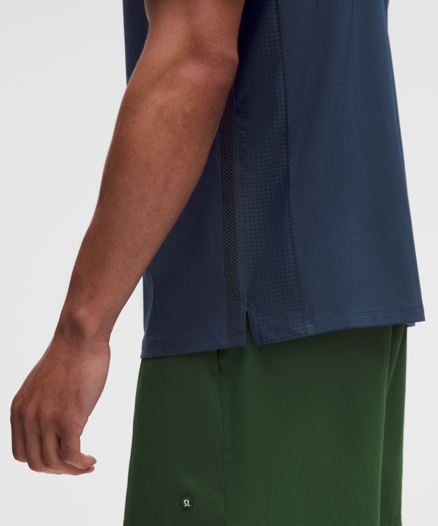Lululemon Mesh Panelled Tennis Polo Shirt