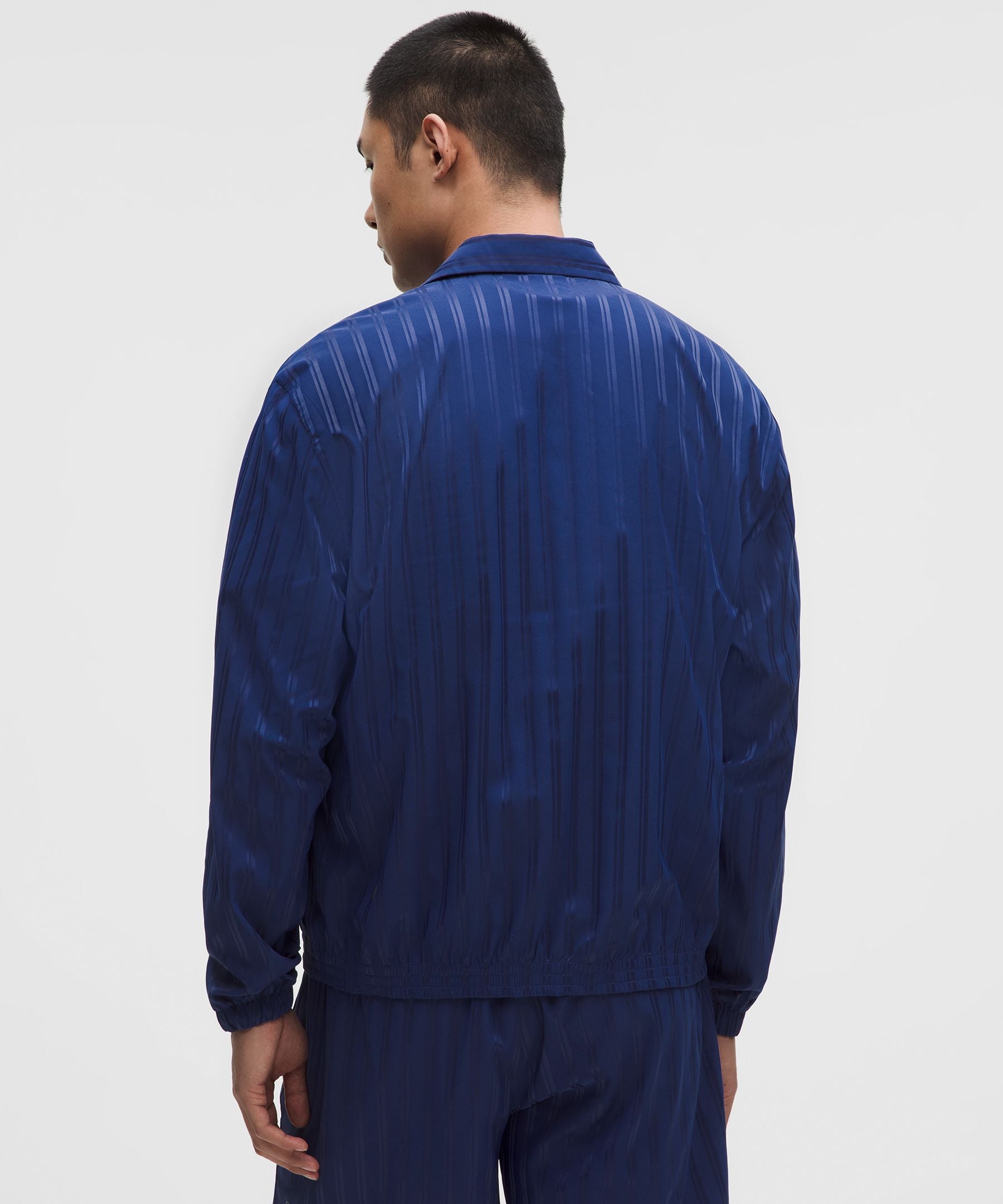 Lululemon Satin Stripe Coaches Jacket
