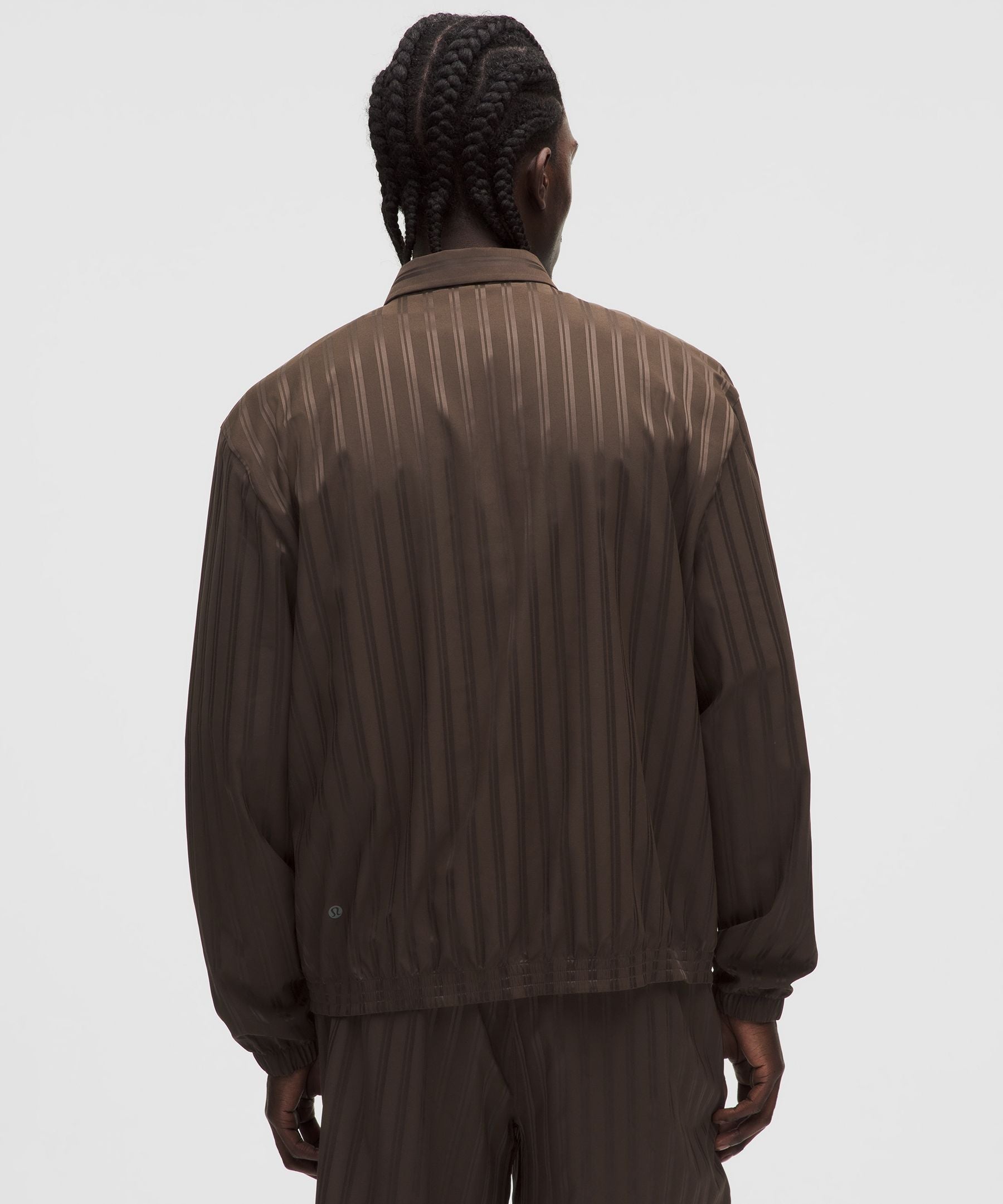 Lululemon Satin Stripe Coaches Jacket