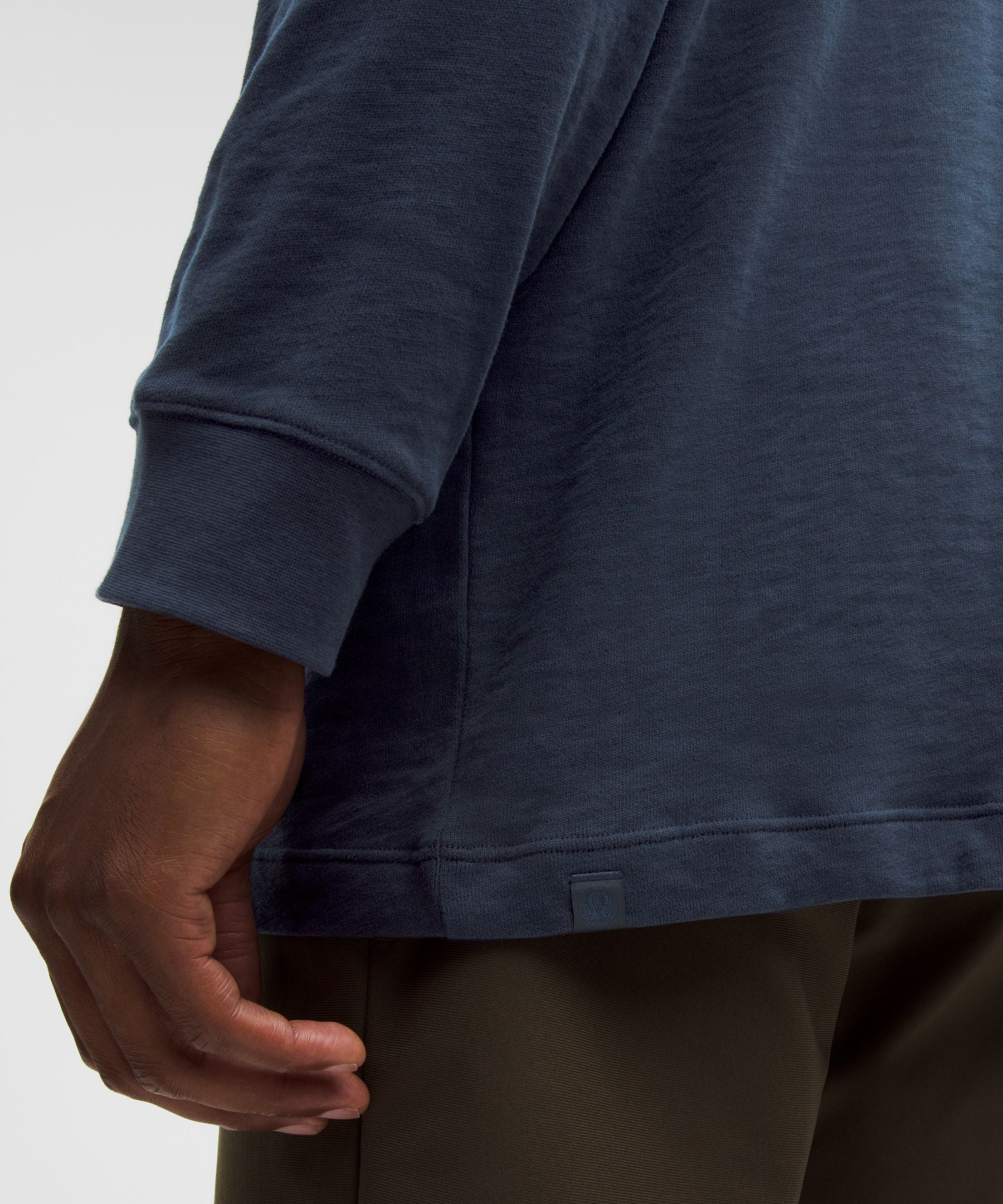Lululemon Slub Cotton-Jersey Long-Sleeve Henley