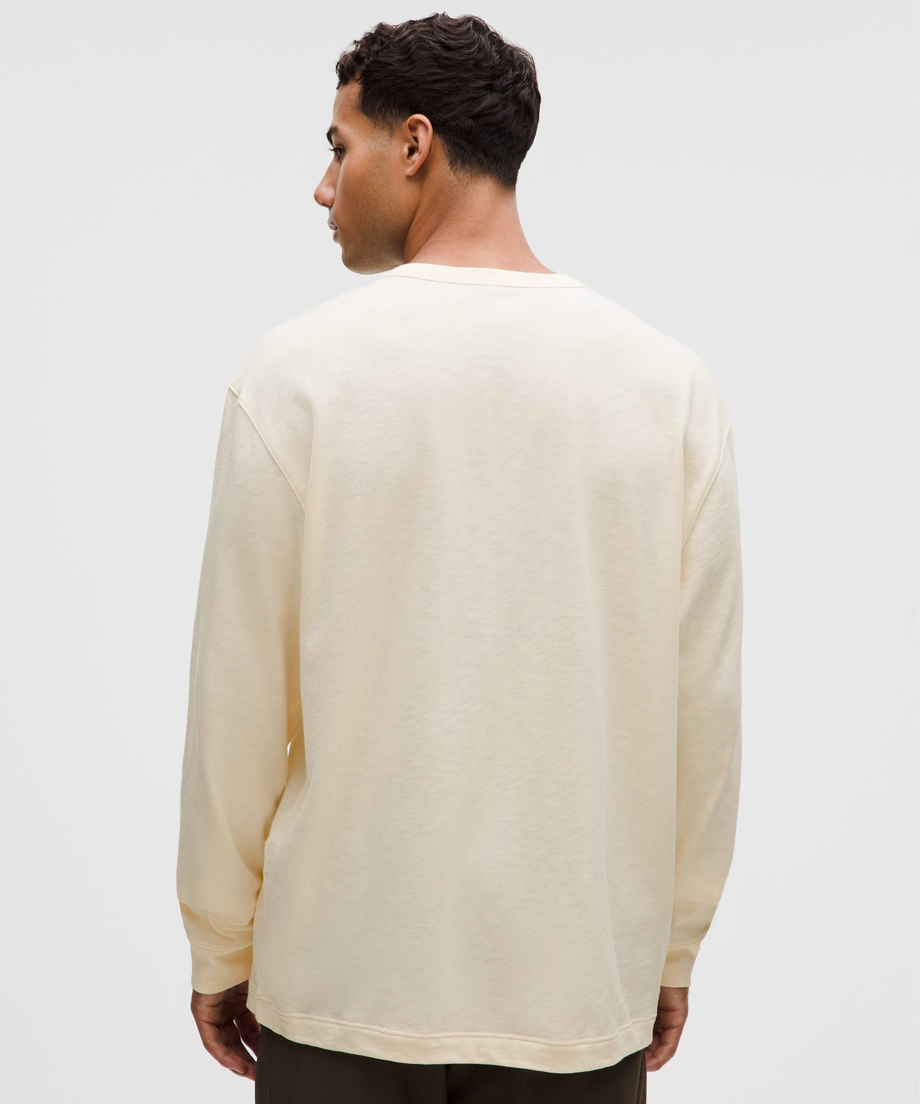 Lululemon Slub Cotton-Jersey Long-Sleeve Henley