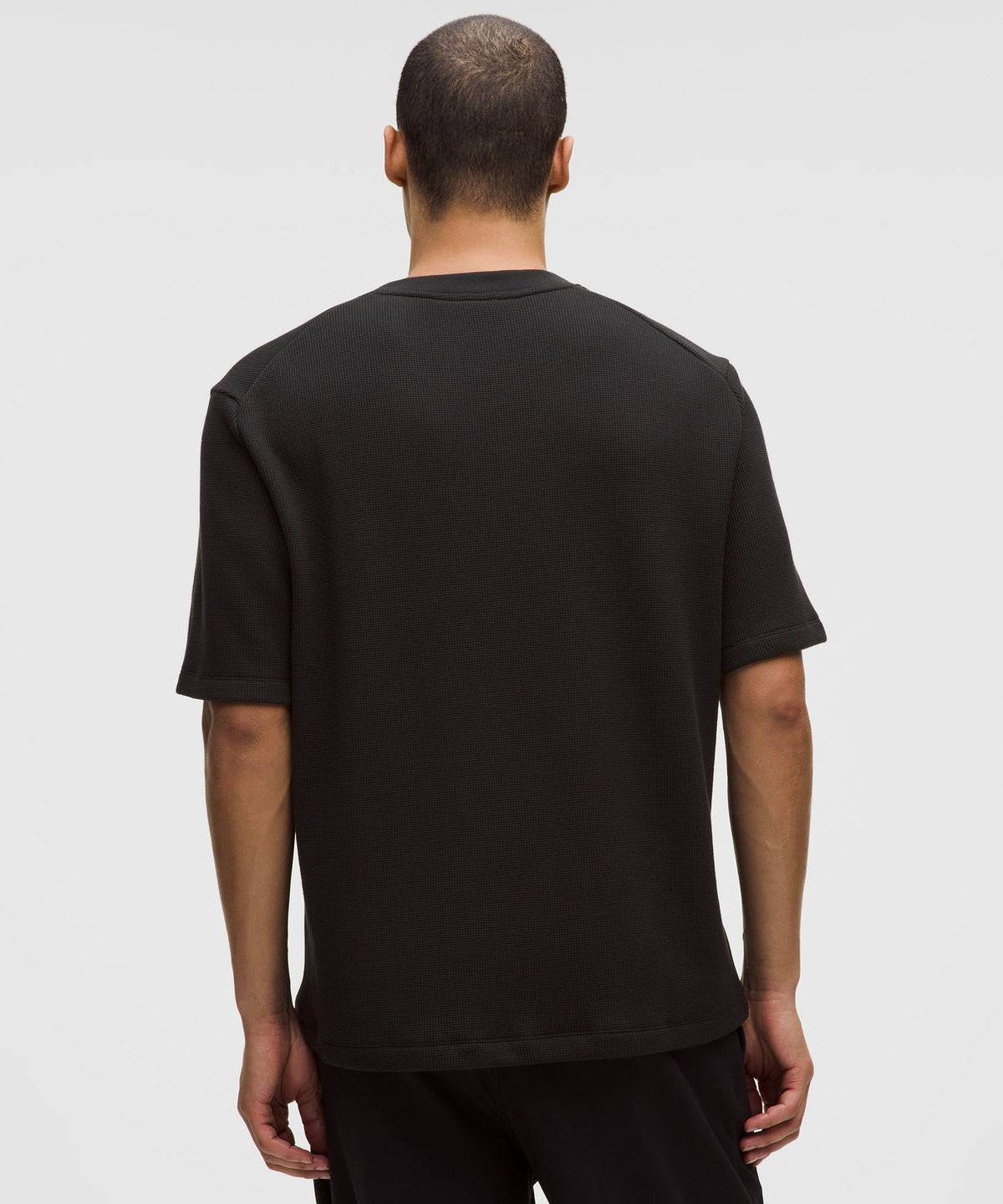 Lululemon Cotton-Blend Waffle Knit Short-Sleeve Shirt
