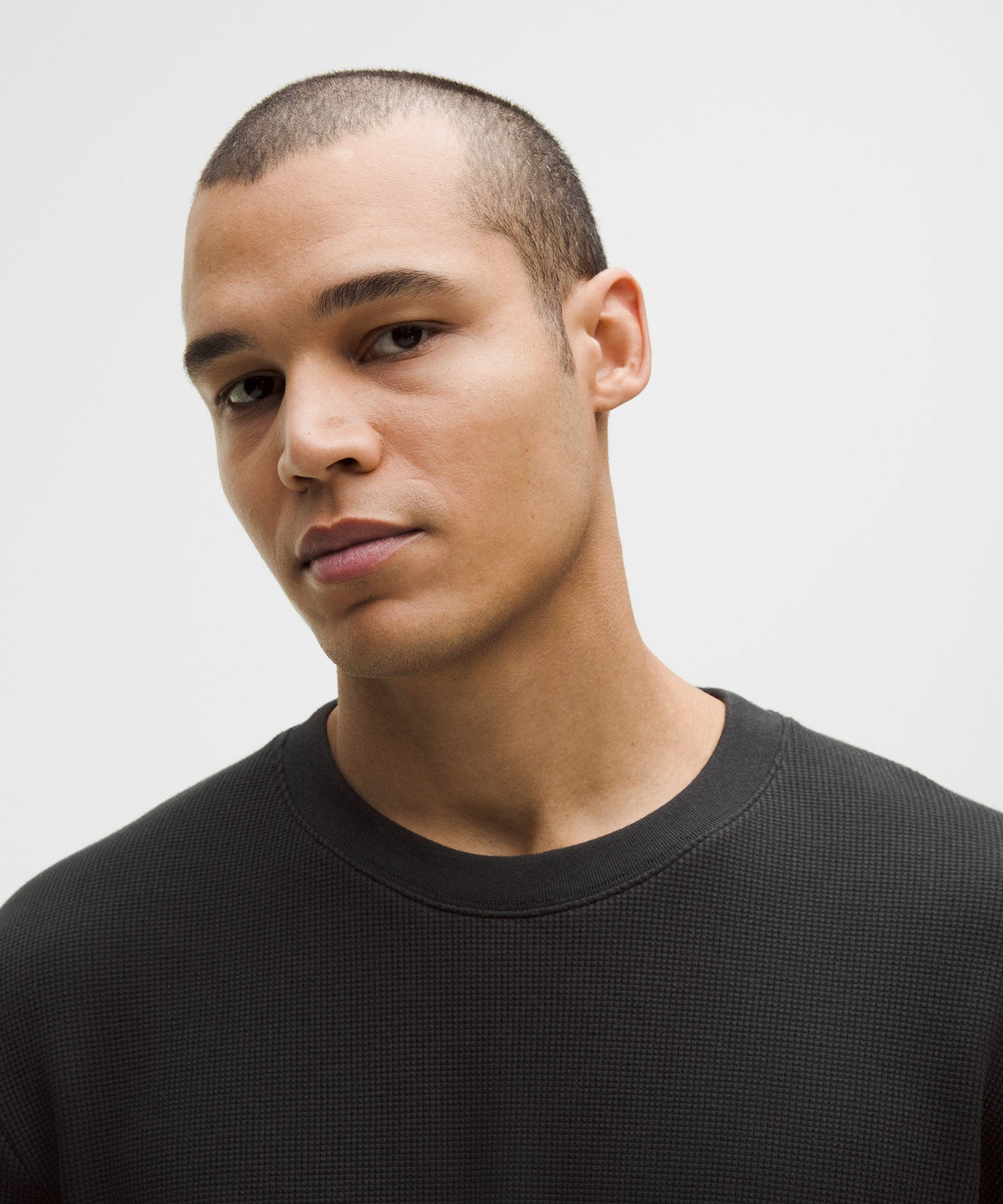 Lululemon Cotton-Blend Waffle Knit Short-Sleeve Shirt