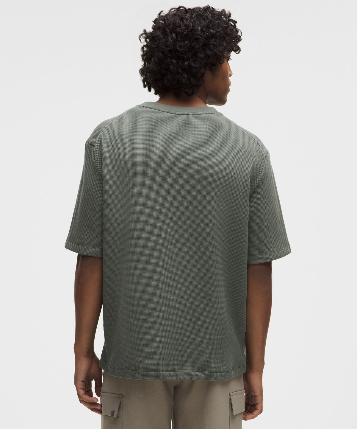 Lululemon Cotton-Blend Waffle Knit Short-Sleeve Shirt