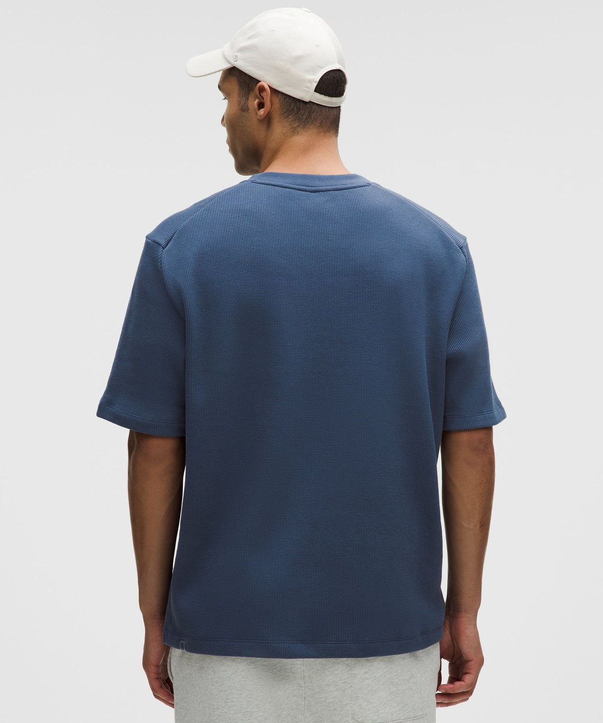 Lululemon Cotton-Blend Waffle Knit Short-Sleeve Shirt