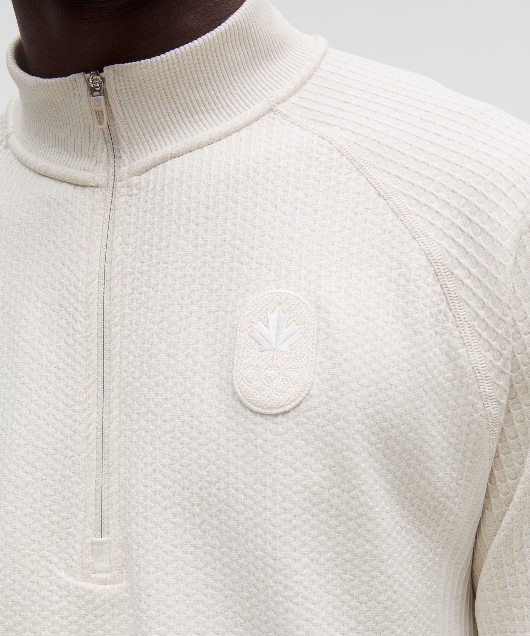 Lululemon Team Canada Men's Engineered Warmth Half Zip *COC Logo