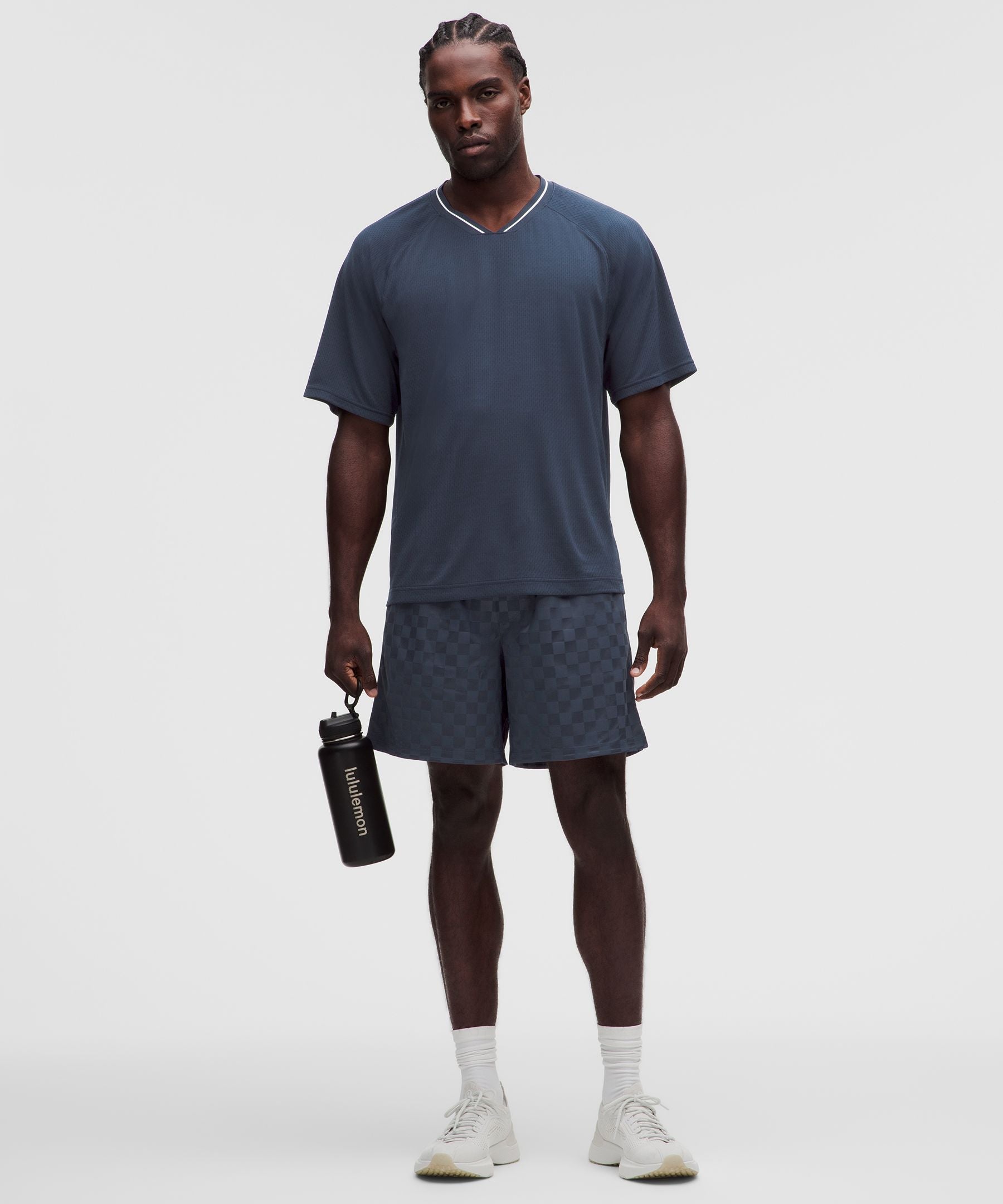 Lululemon Relaxed-Fit Collared Jersey Short-Sleeve Shirt