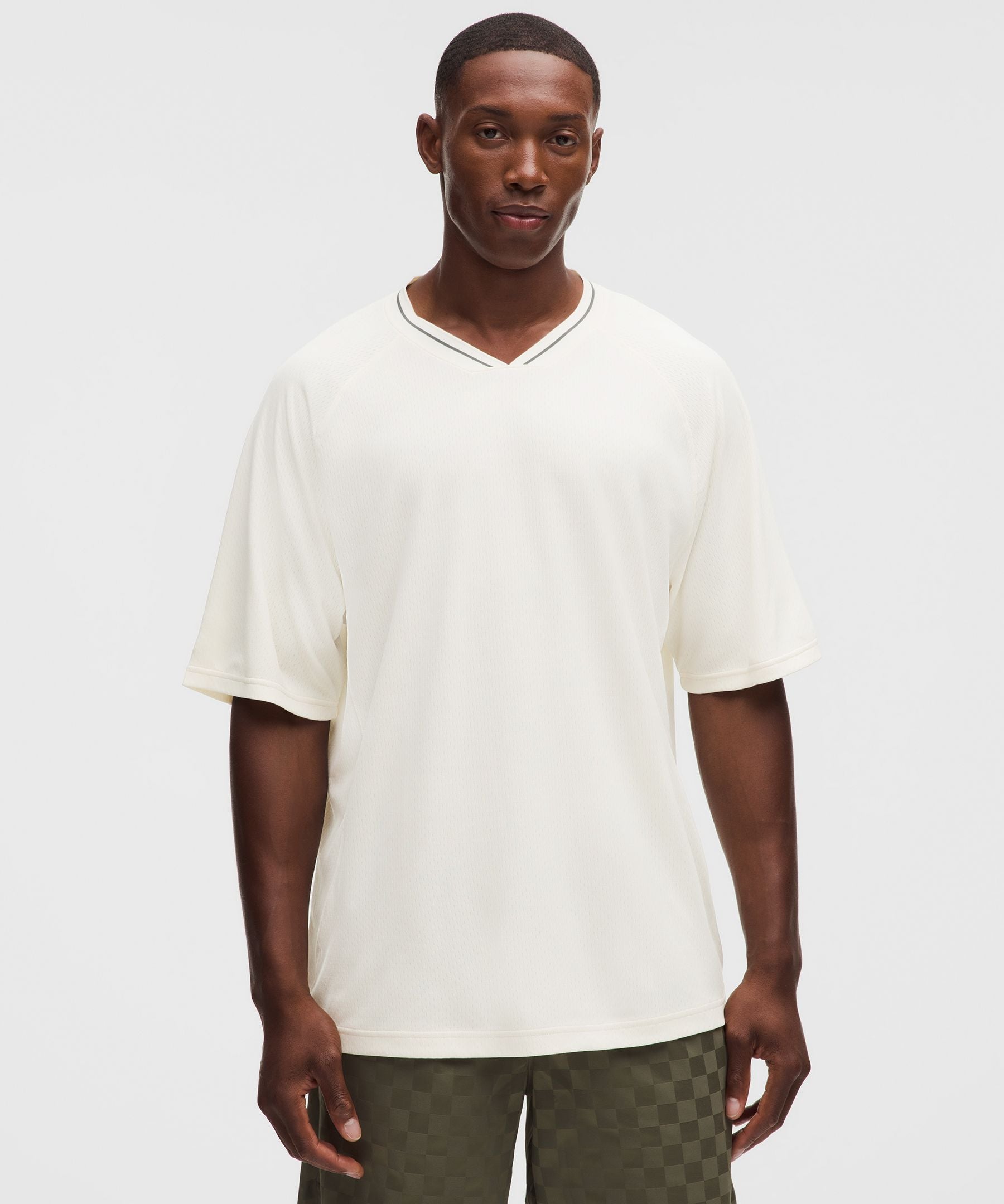 Lululemon Relaxed-Fit Collared Jersey Short-Sleeve Shirt