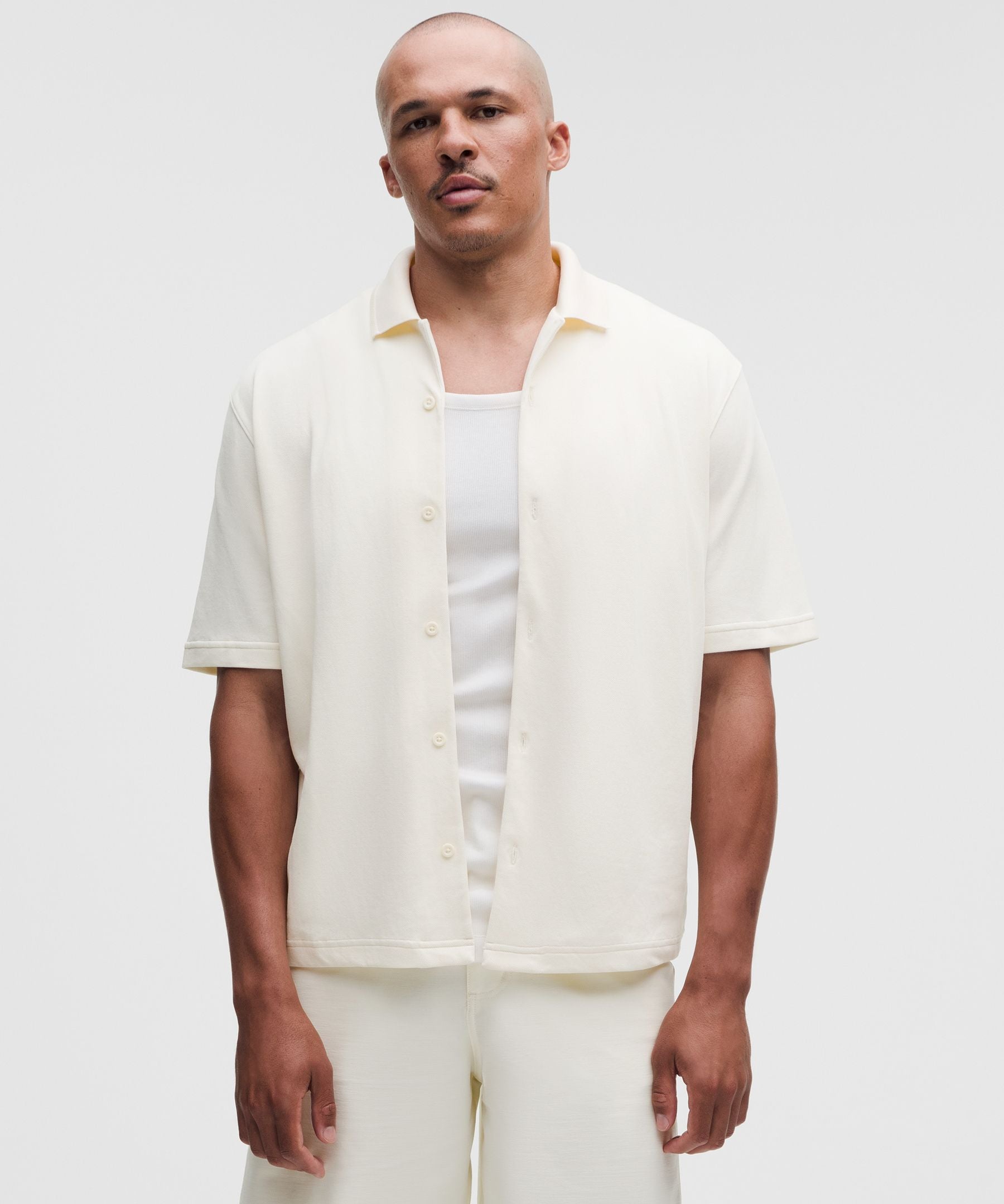Lululemon Pique-Performer Camp-Collar-Shirt