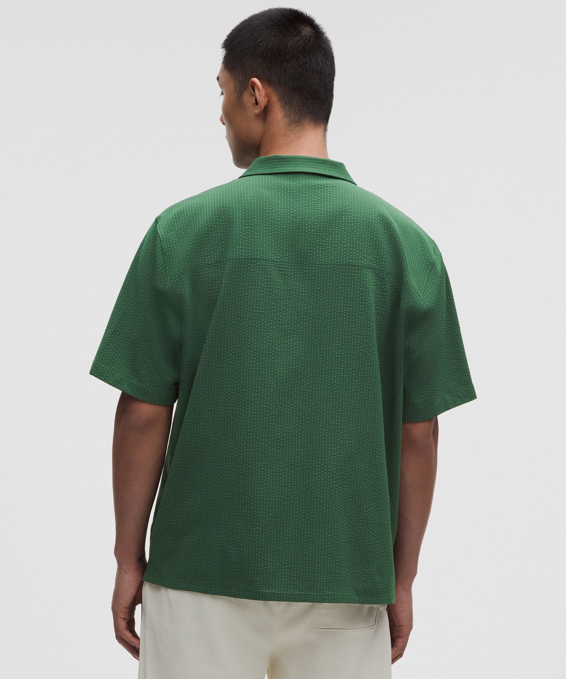 Lululemon Airing Easy Camp-Collar Shirt *Textured
