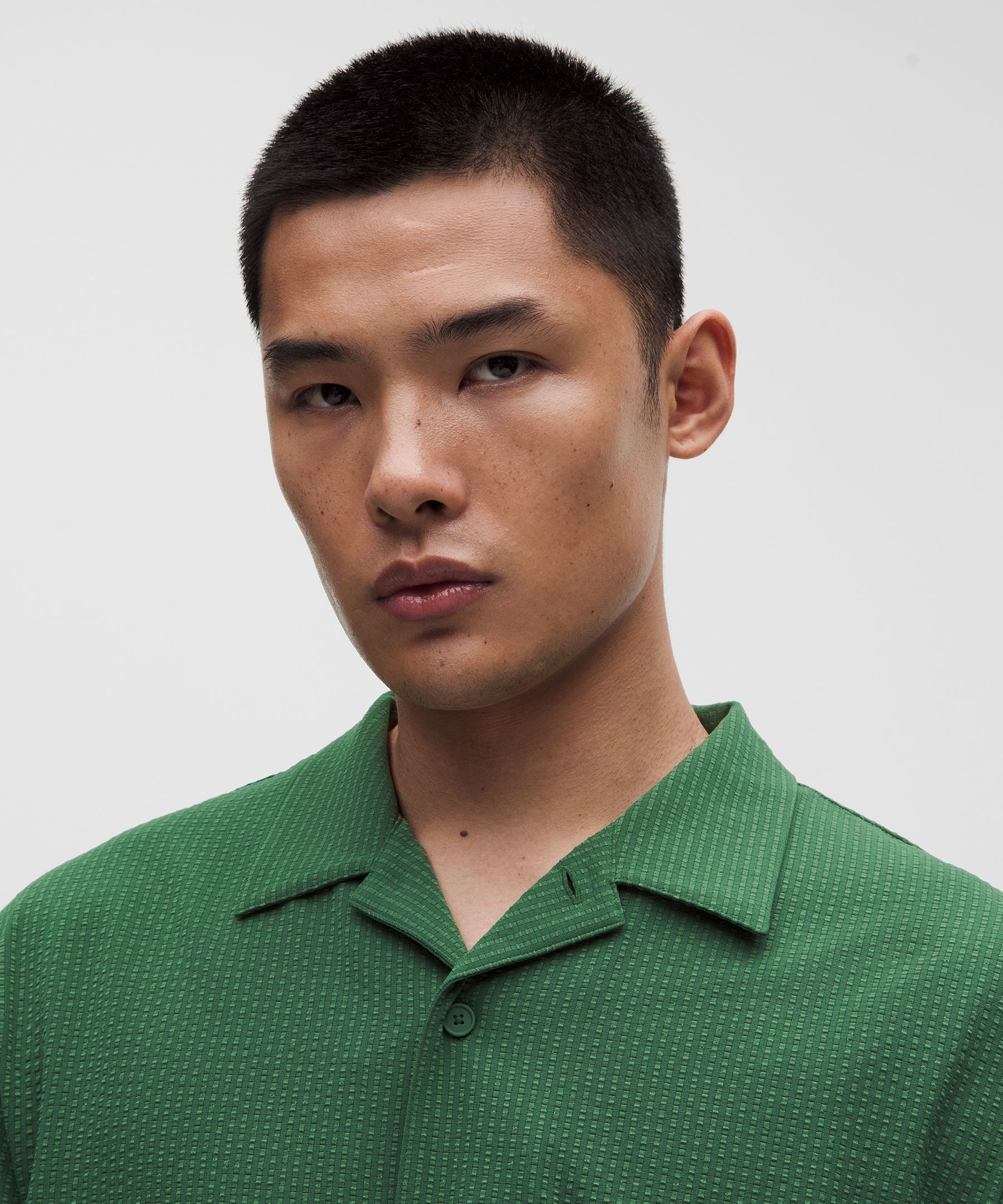Lululemon Airing Easy Camp-Collar Shirt *Textured