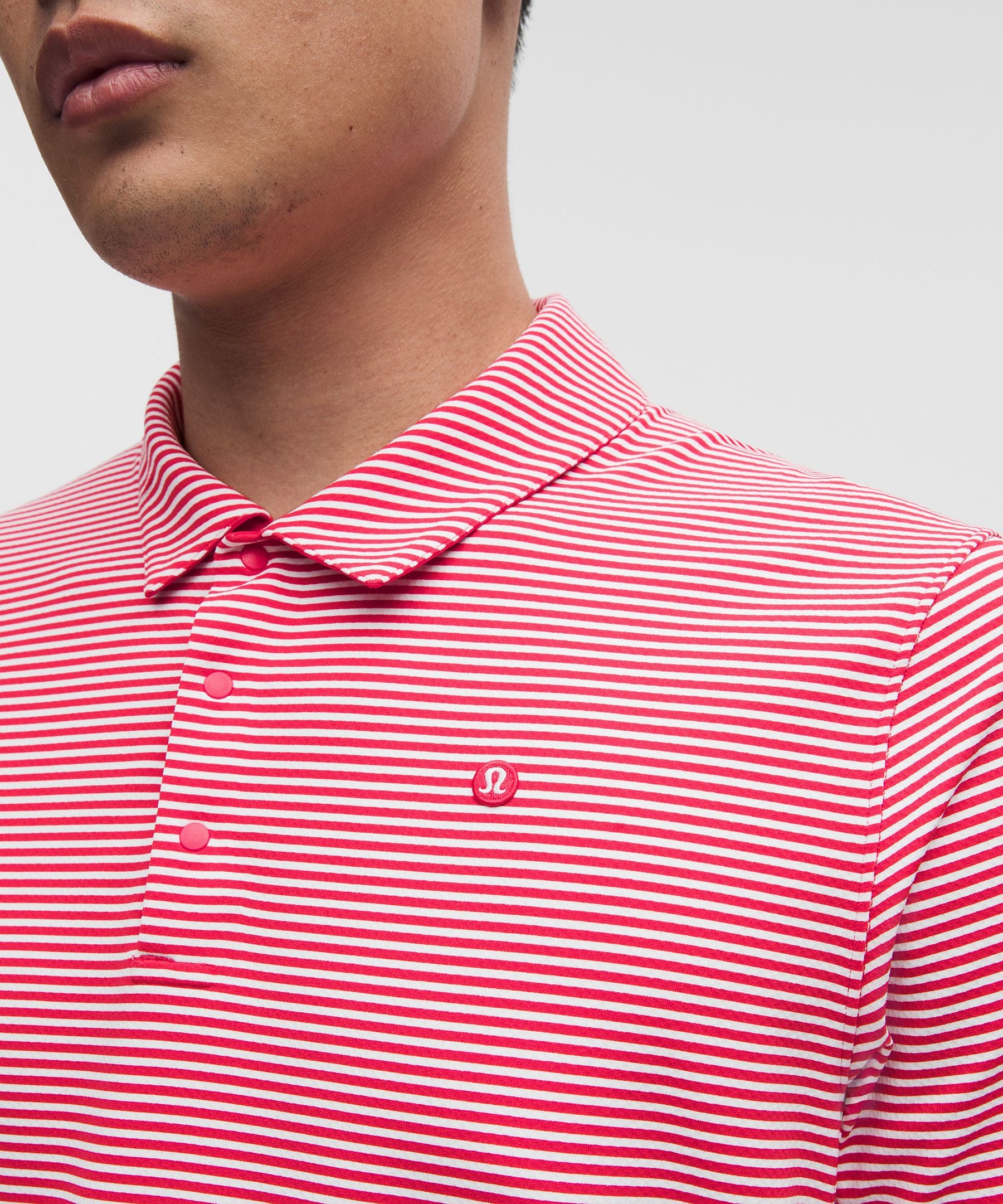 Lululemon Logo Sport Polo Short Sleeve
