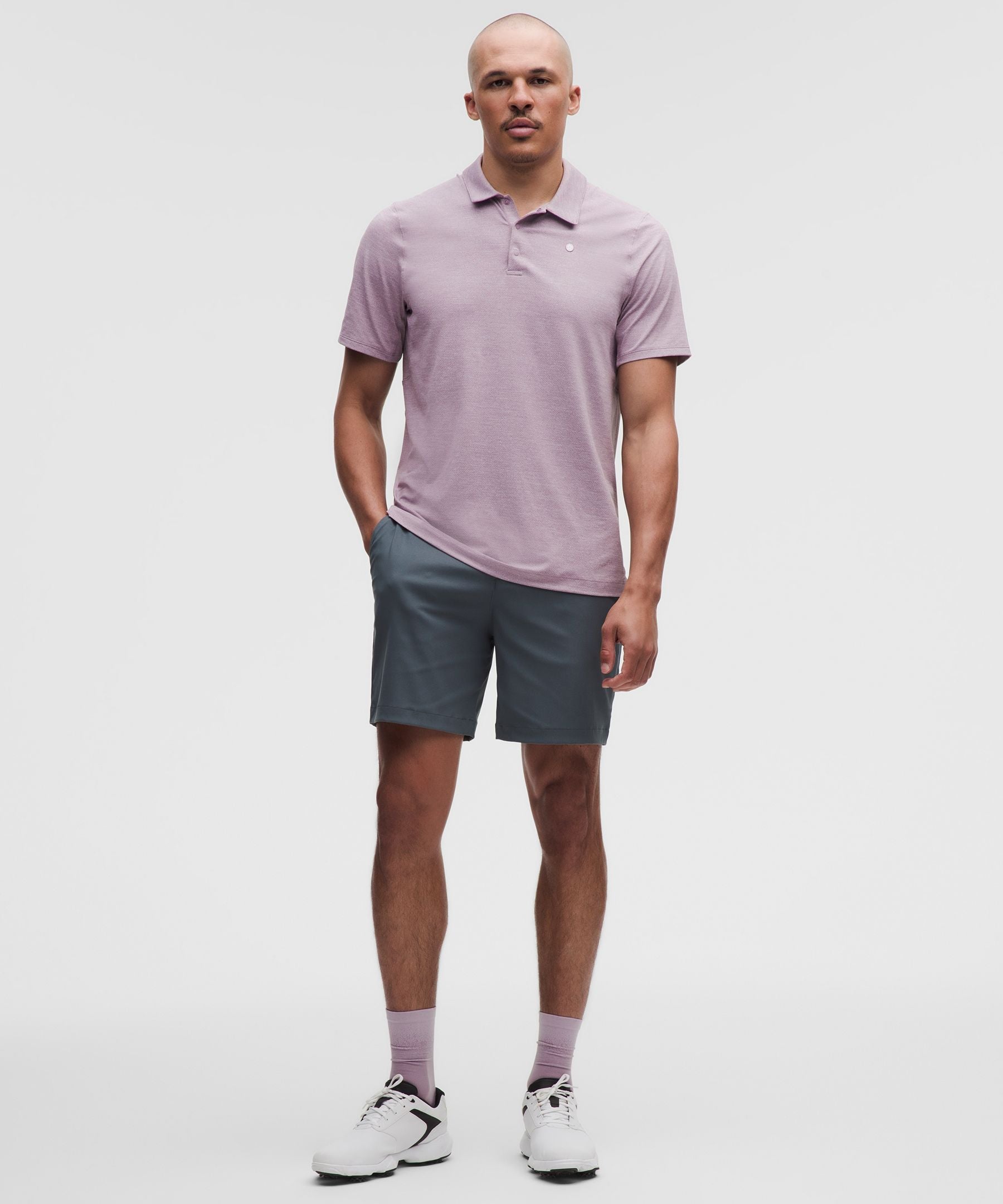 Lululemon Logo Sport Polo Short Sleeve